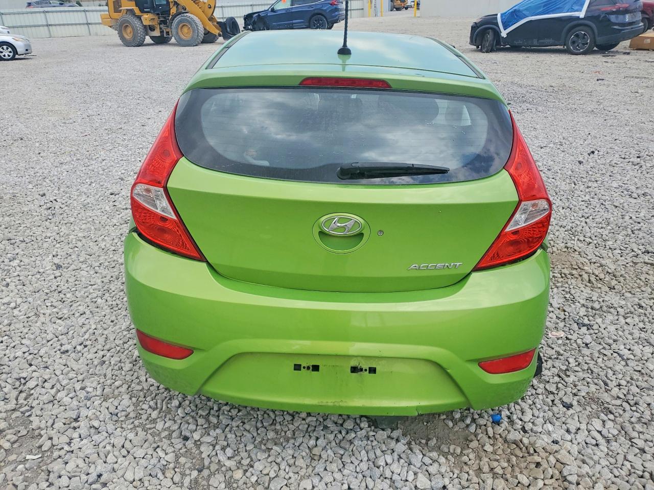 2013 Hyundai Accent Gs Green vin: KMHCT5AE9DU138917