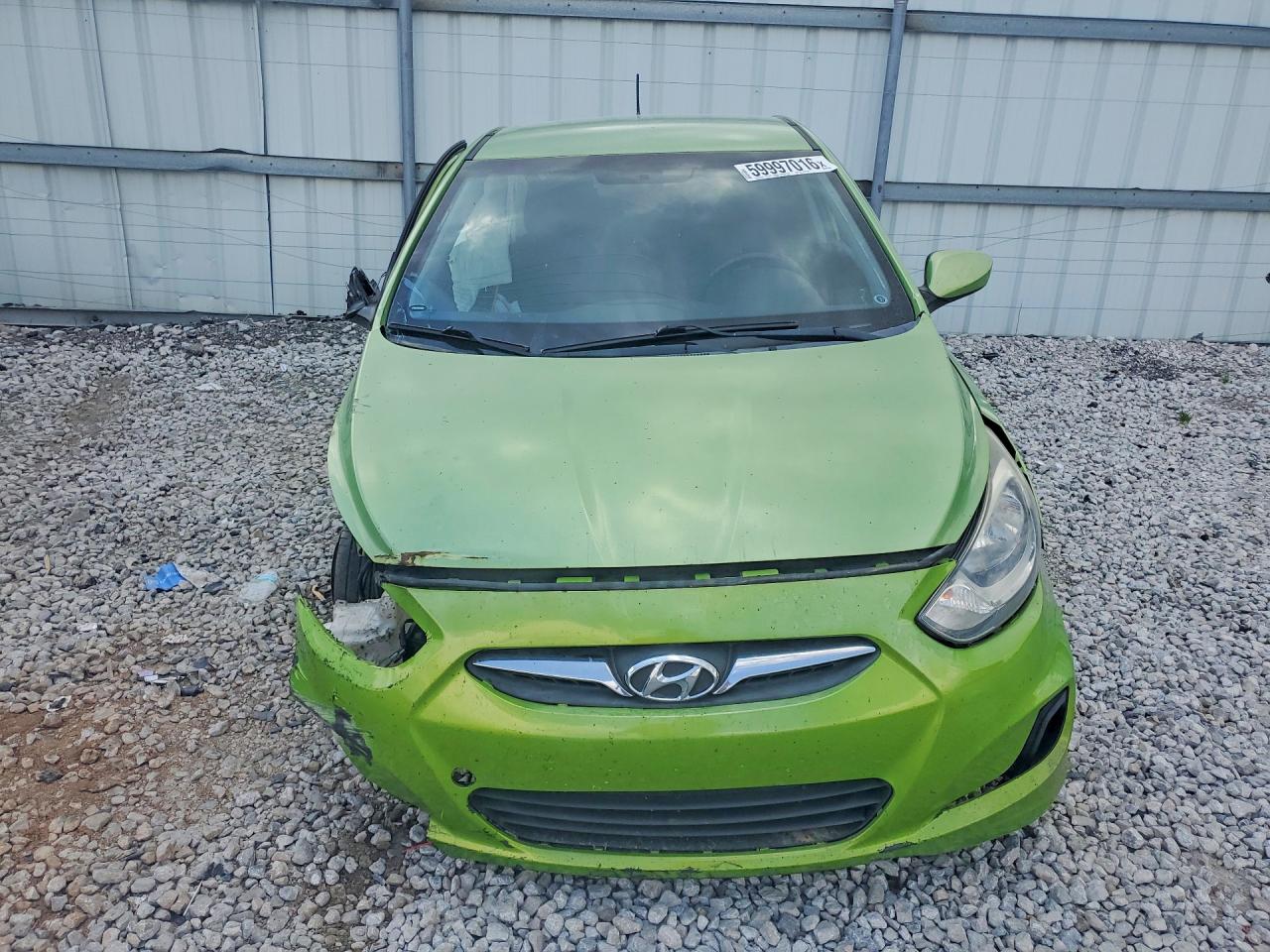 2013 Hyundai Accent Gs Green vin: KMHCT5AE9DU138917