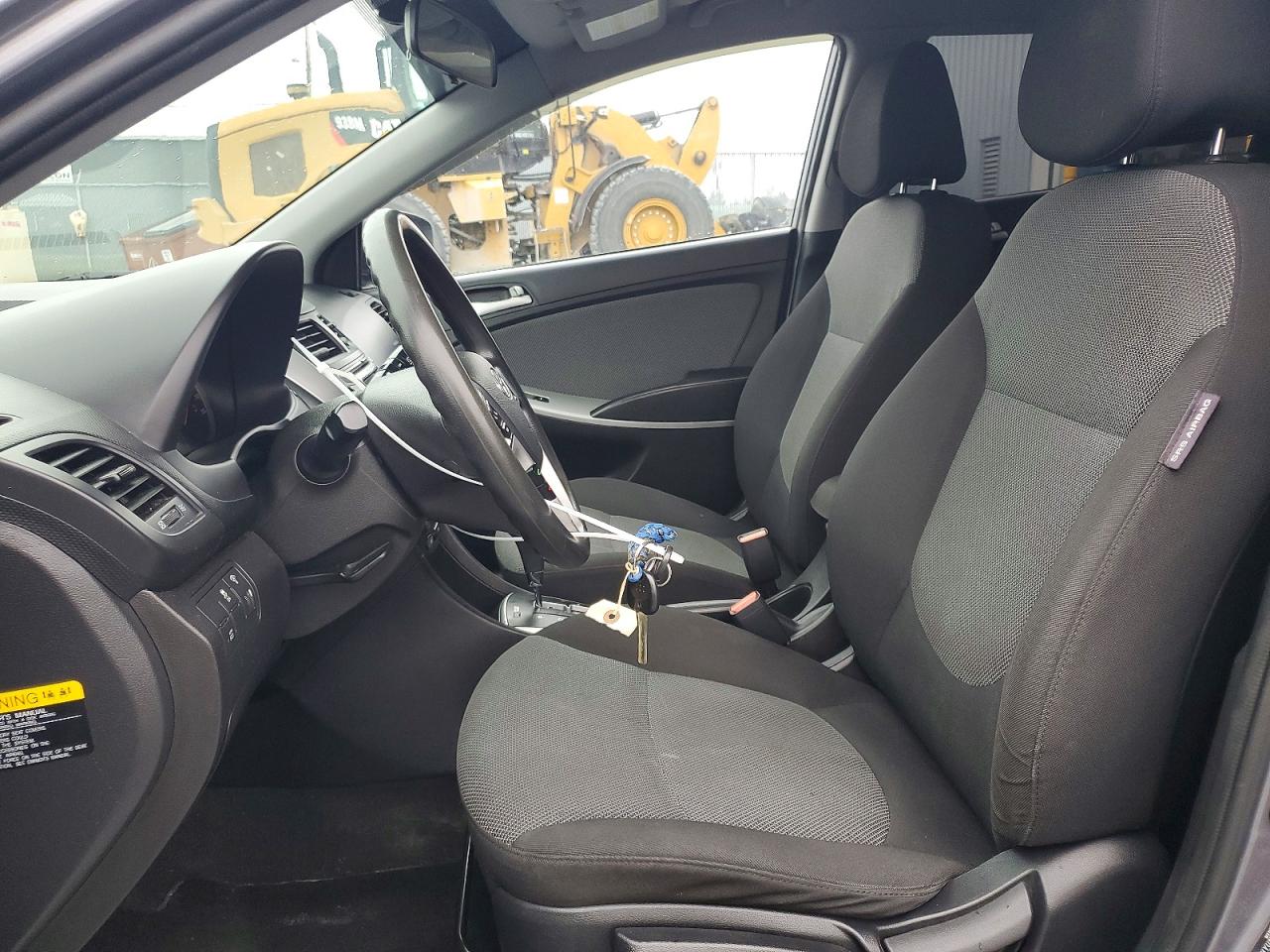 2014 Hyundai Accent Gs Gray vin: KMHCT5AE9EU145027