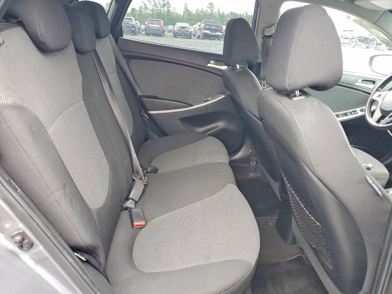 2014 Hyundai Accent Gs Gray vin: KMHCT5AE9EU145027