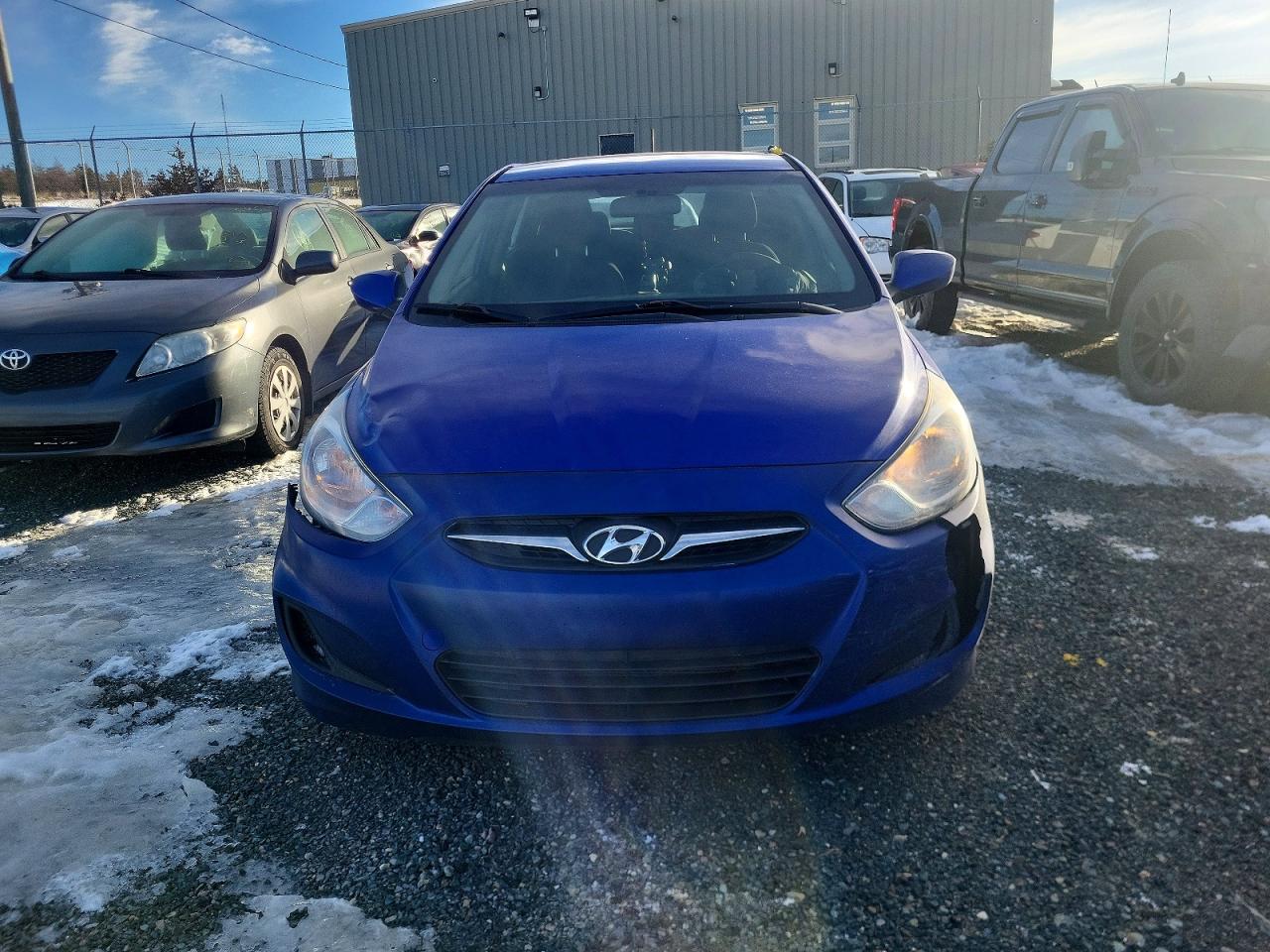 2014 Hyundai Accent Gls Blue vin: KMHCT5AE9EU184992