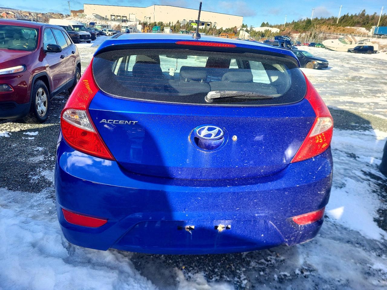 2014 Hyundai Accent Gls Blue vin: KMHCT5AE9EU184992