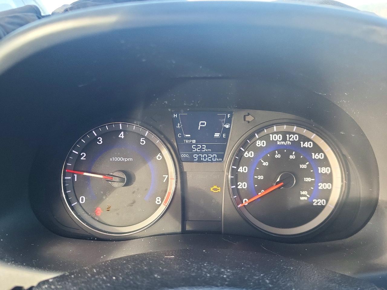 2014 Hyundai Accent Gls Blue vin: KMHCT5AE9EU184992