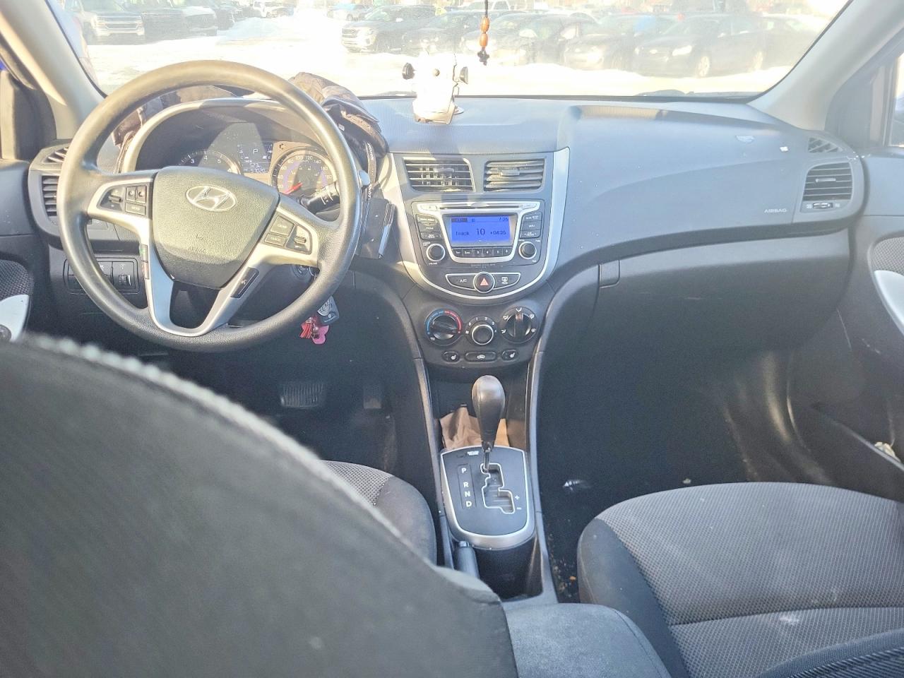 2014 Hyundai Accent Gls Blue vin: KMHCT5AE9EU184992