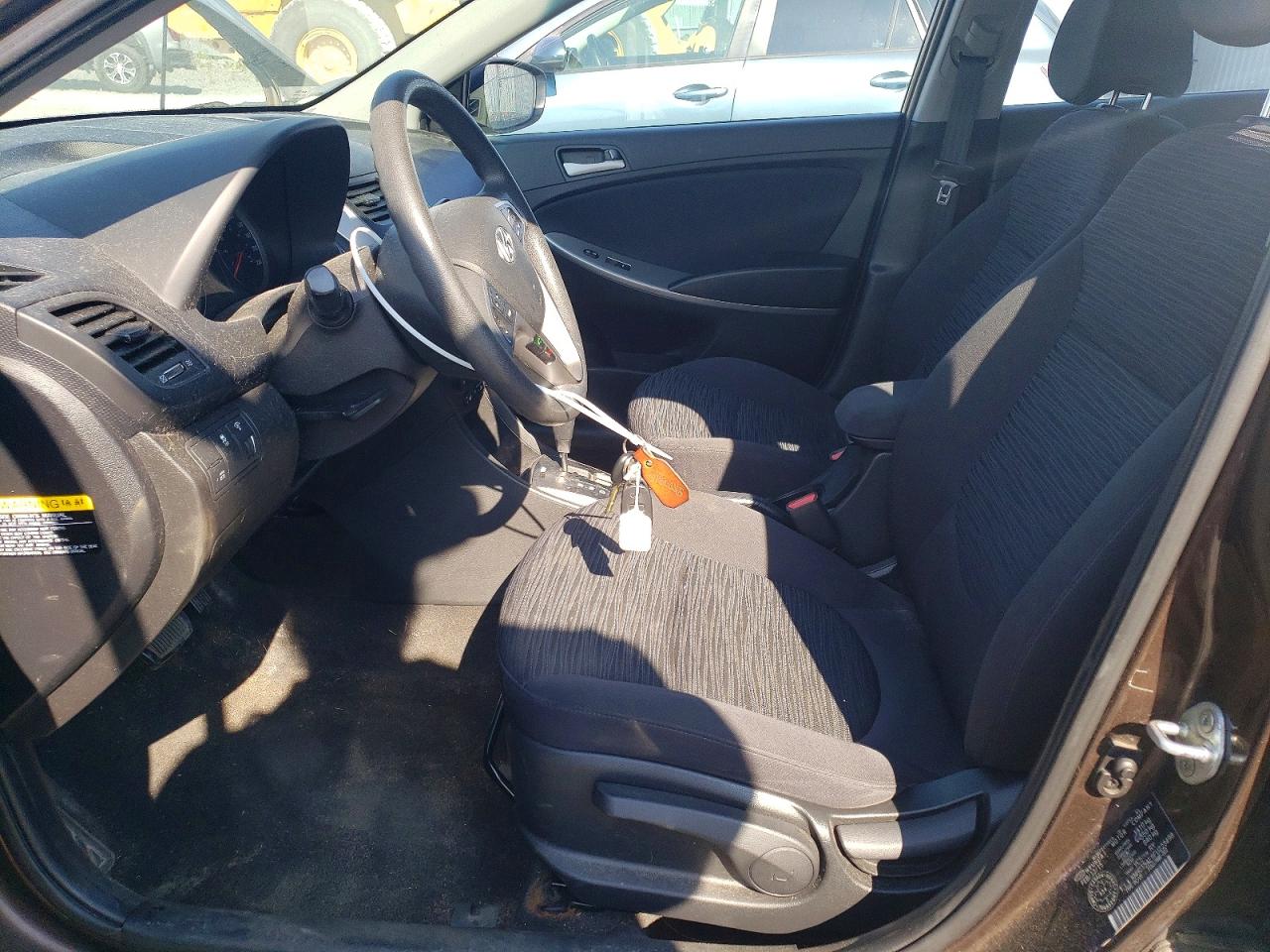 2015 Hyundai Accent Gs Brown vin: KMHCT5AE9FU223498