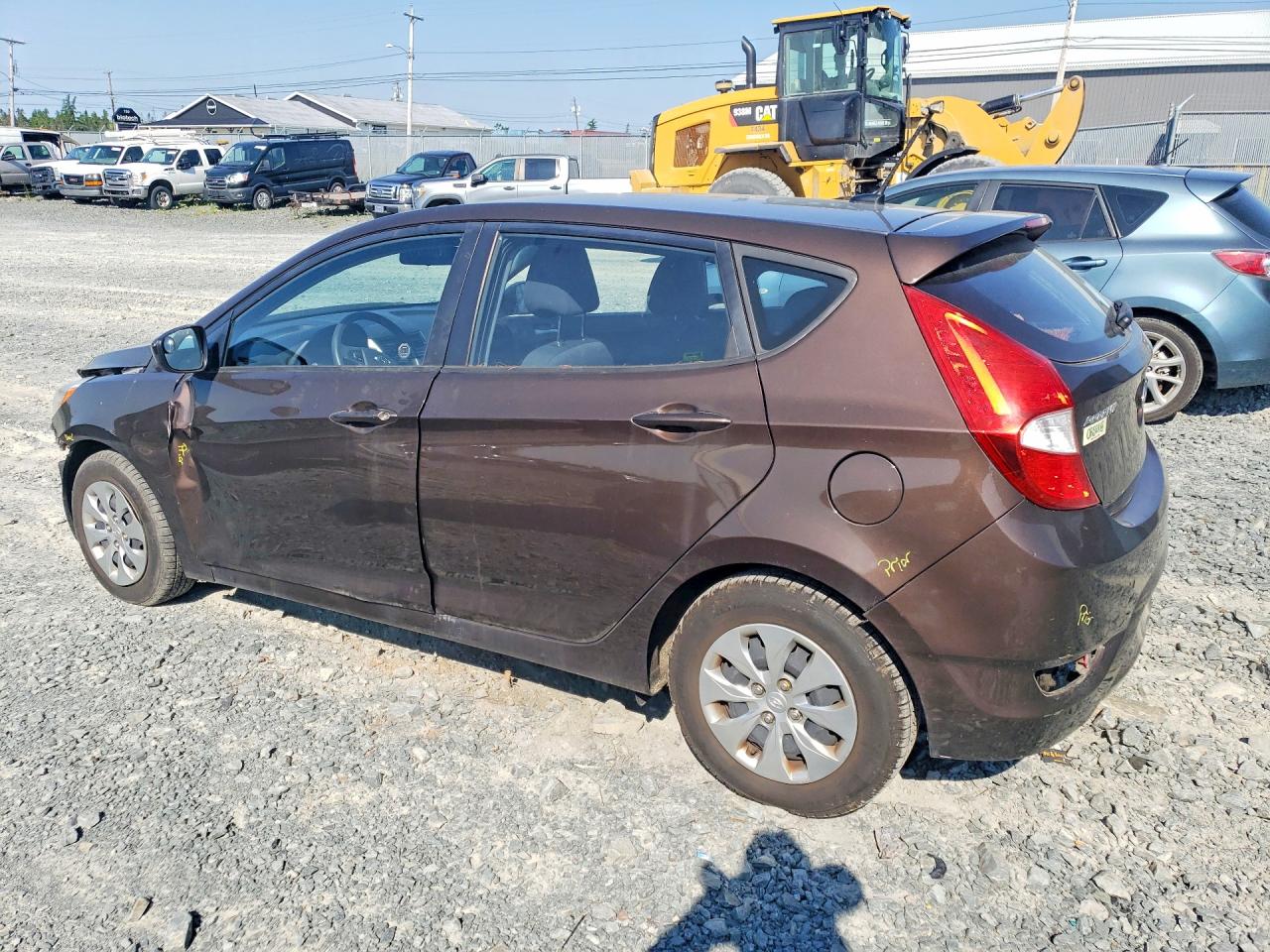 2015 Hyundai Accent Gs Brown vin: KMHCT5AE9FU223498