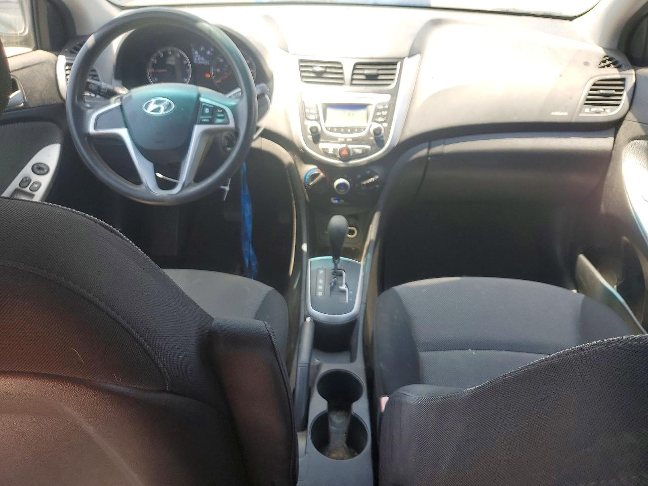 2012 Hyundai Accent Gs Gray vin: KMHCT5AEXCU015013