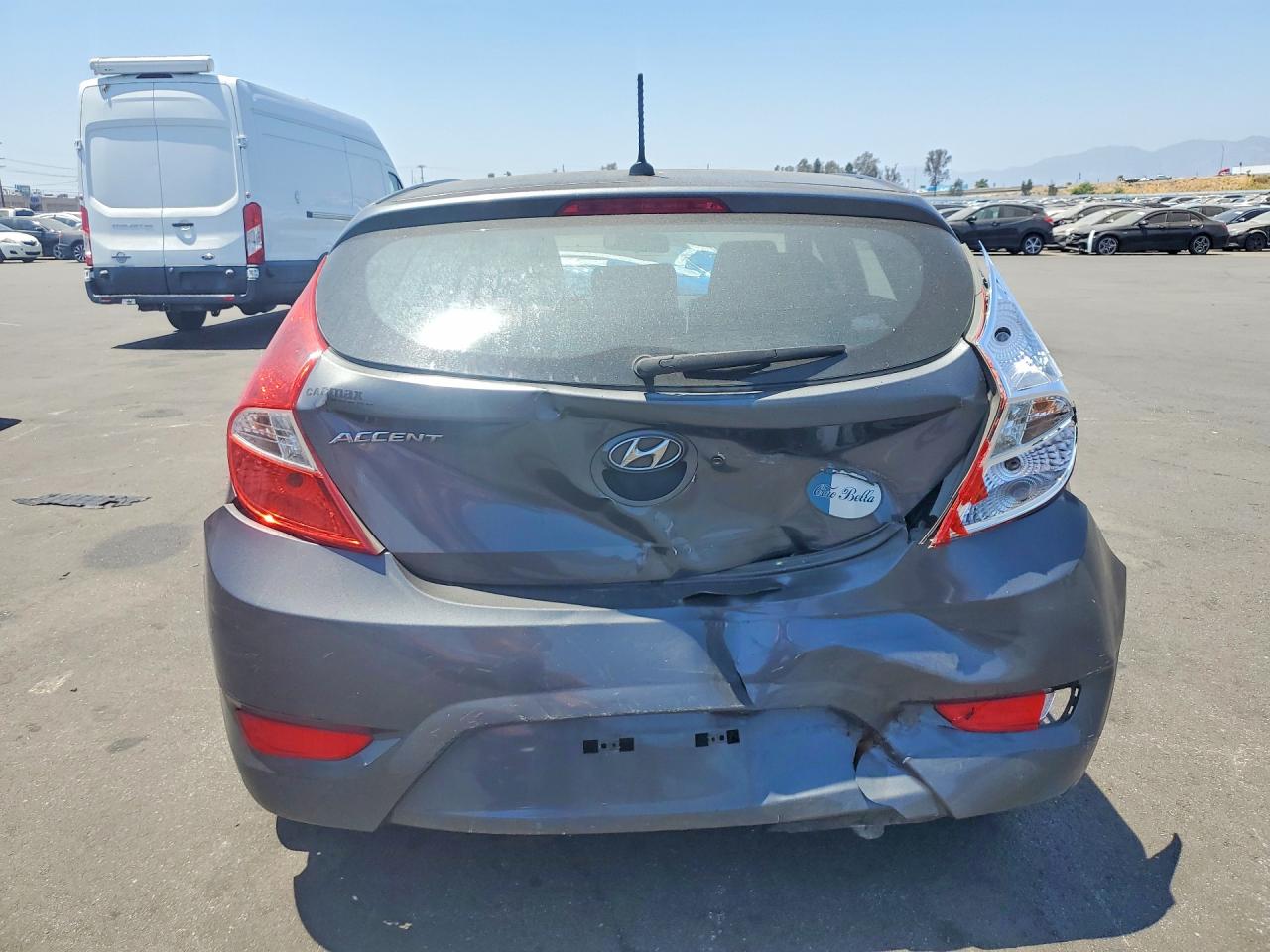 2012 Hyundai Accent Gs Gray vin: KMHCT5AEXCU015013