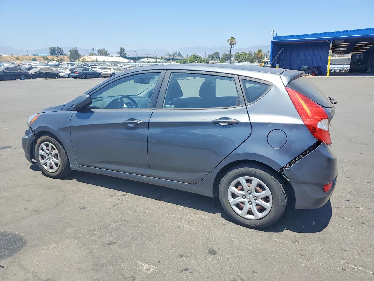 2012 Hyundai Accent Gs Gray vin: KMHCT5AEXCU015013