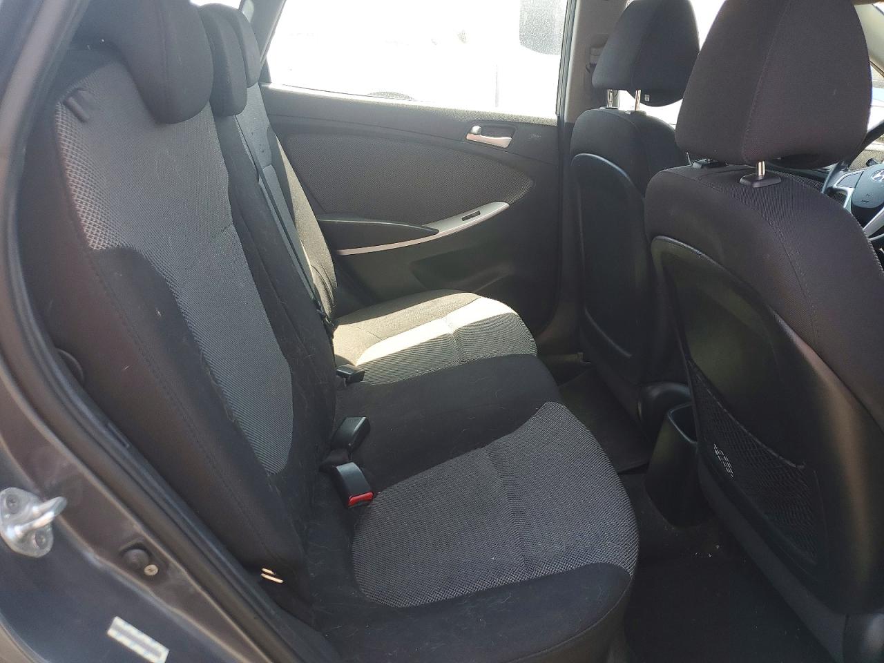 2012 Hyundai Accent Gs Gray vin: KMHCT5AEXCU015013