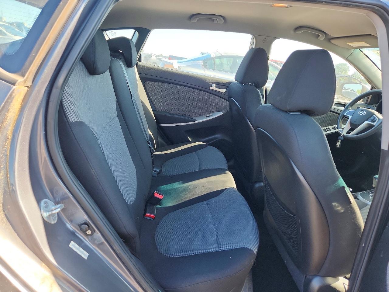 2012 Hyundai Accent Gs Gray vin: KMHCT5AEXCU029090