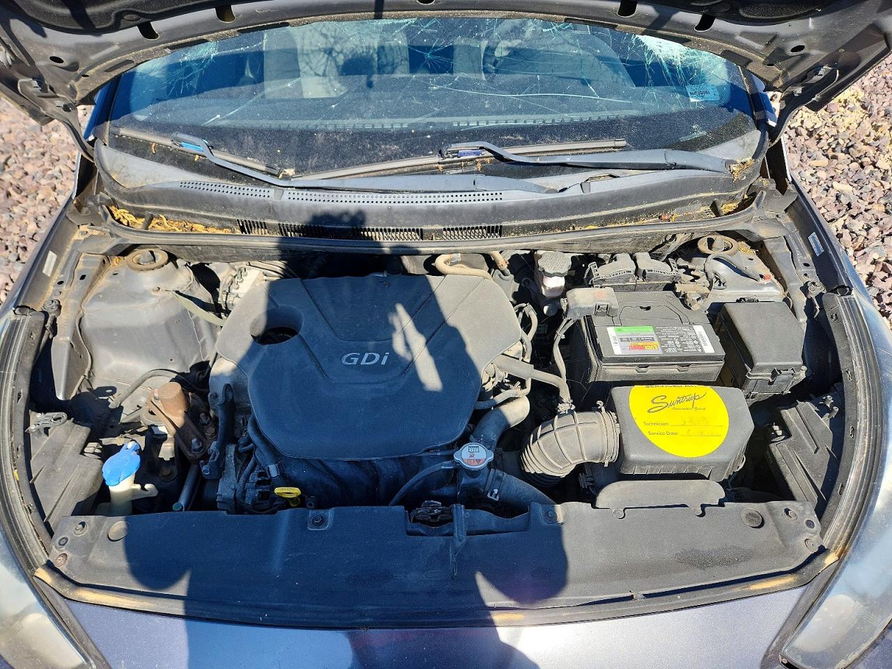 2012 Hyundai Accent Gs Gray vin: KMHCT5AEXCU029090