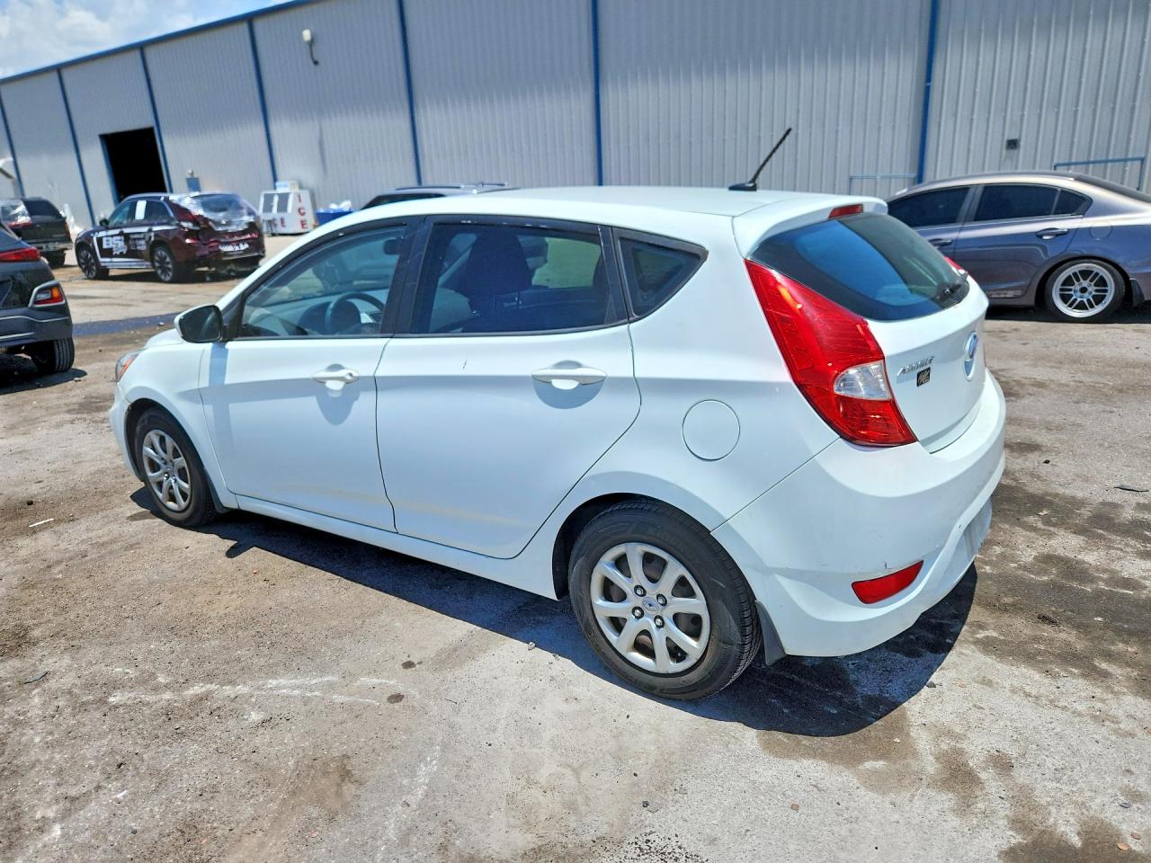 2012 Hyundai Accent Gs Белый vin: KMHCT5AEXCU049288