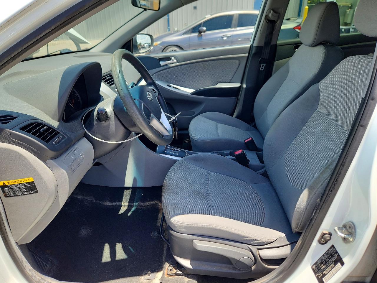 2012 Hyundai Accent Gs Белый vin: KMHCT5AEXCU049288