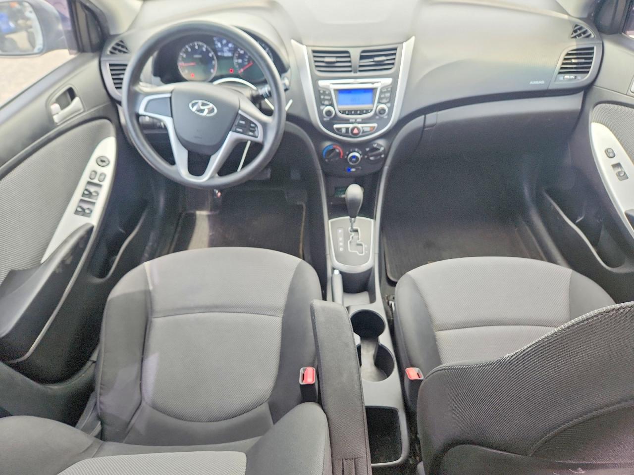 2013 Hyundai Accent Gray vin: KMHCT5AEXDU100449