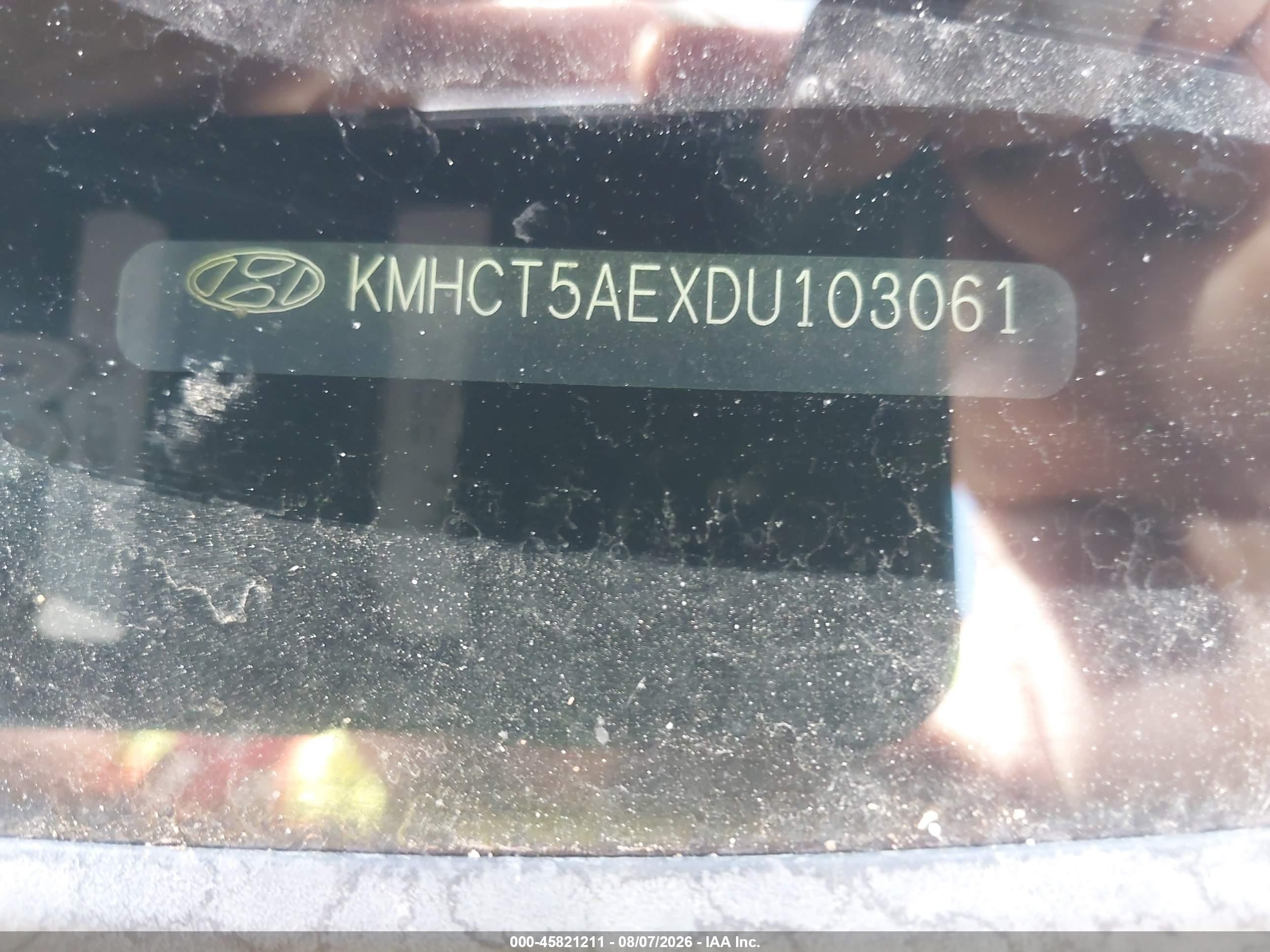 2013 Hyundai Accent Gs Green vin: KMHCT5AEXDU103061