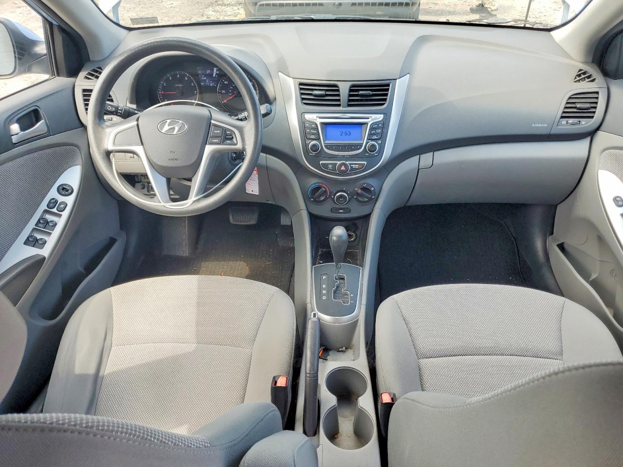 2013 Hyundai Accent Gs Blue vin: KMHCT5AEXDU114352