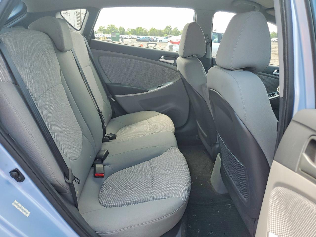 2013 Hyundai Accent Gs Blue vin: KMHCT5AEXDU114352