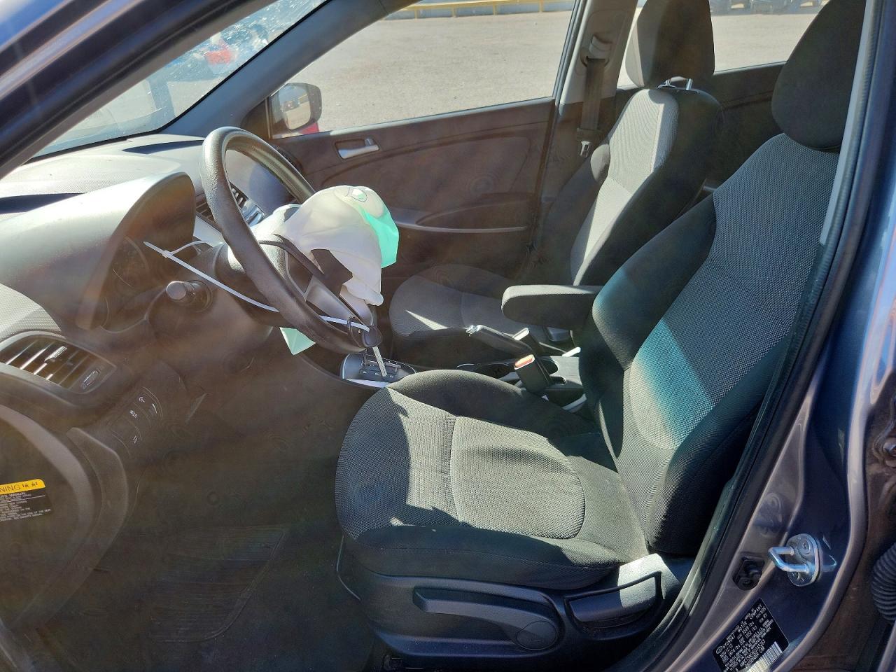 2014 Hyundai Accent Gs Silver vin: KMHCT5AEXEU145263