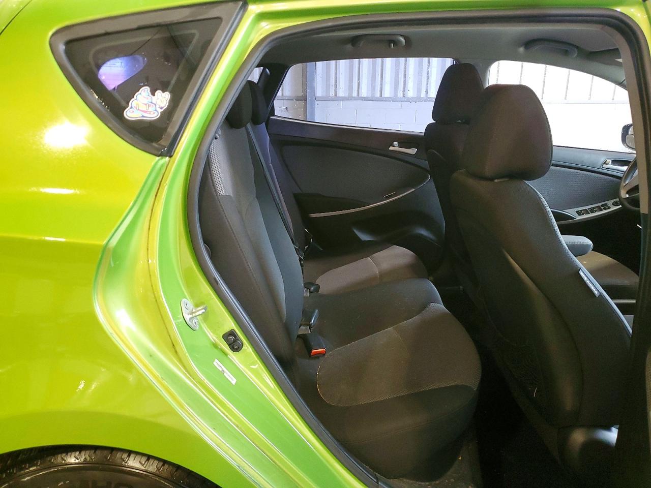 2014 Hyundai Accent Gs Зеленый vin: KMHCT5AEXEU155579