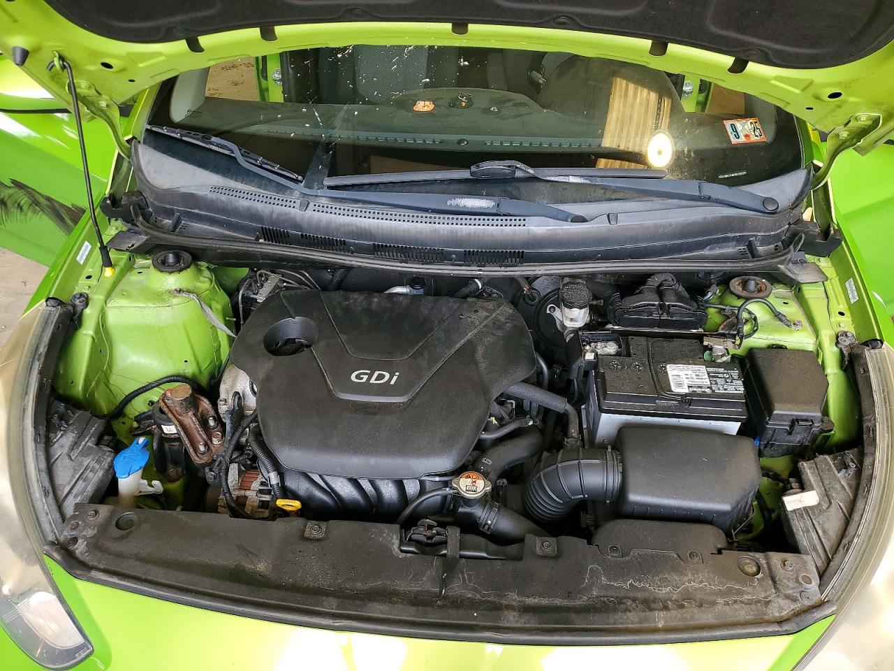 2014 Hyundai Accent Gs Зеленый vin: KMHCT5AEXEU155579