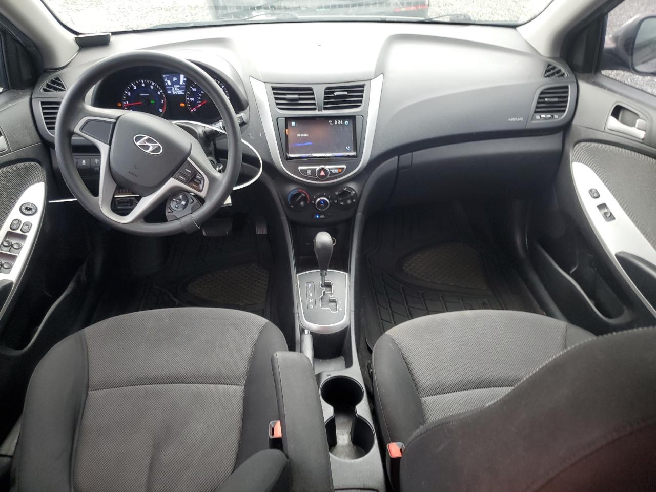 2014 Hyundai Accent Gs Gray vin: KMHCT5AEXEU188629