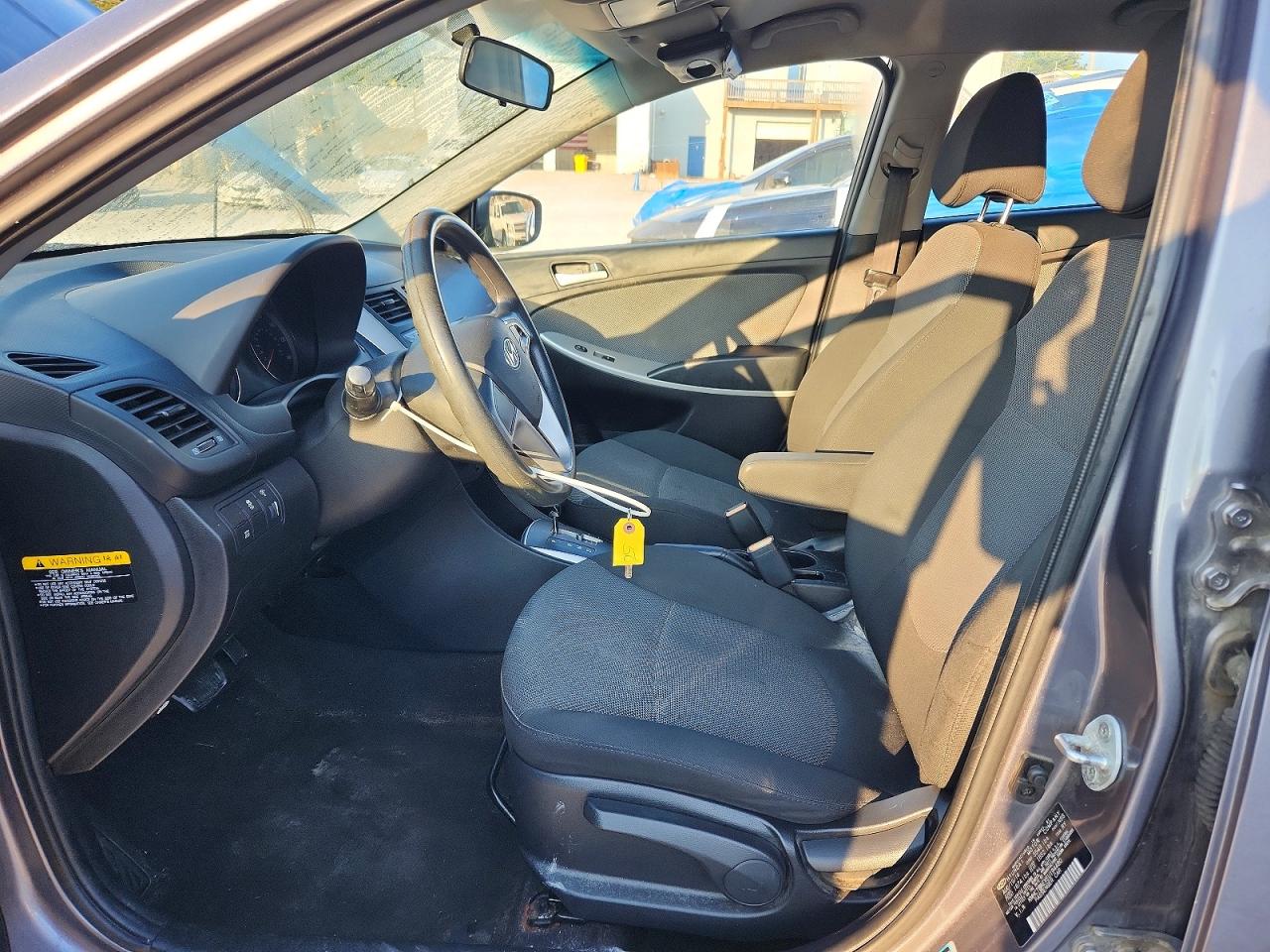 2014 Hyundai Accent Gs Gray vin: KMHCT5AEXEU194480