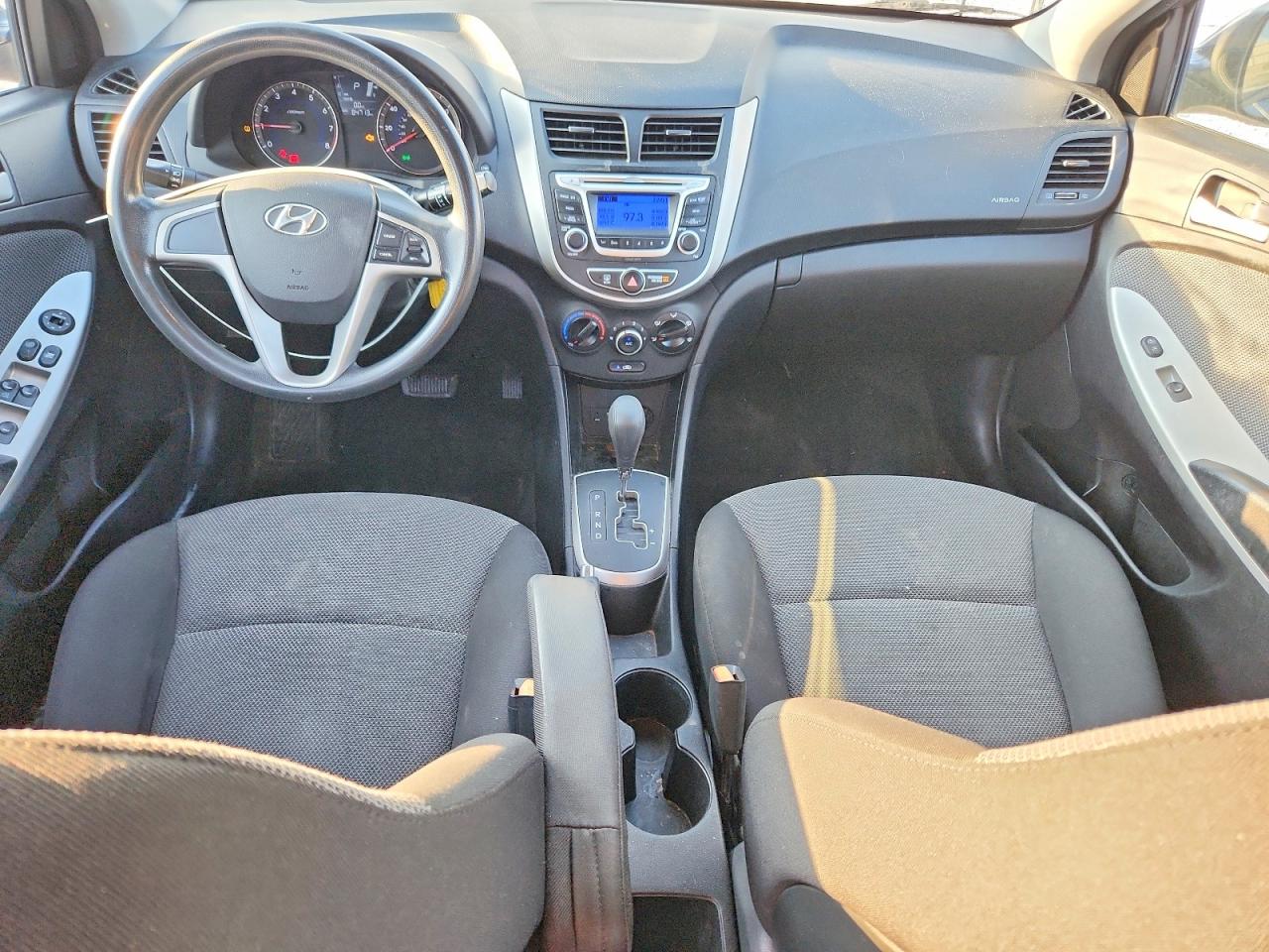 2014 Hyundai Accent Gs Gray vin: KMHCT5AEXEU194480
