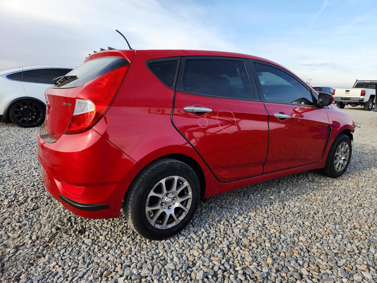 2015 Hyundai Accent Gs Красный vin: KMHCT5AEXFU206855