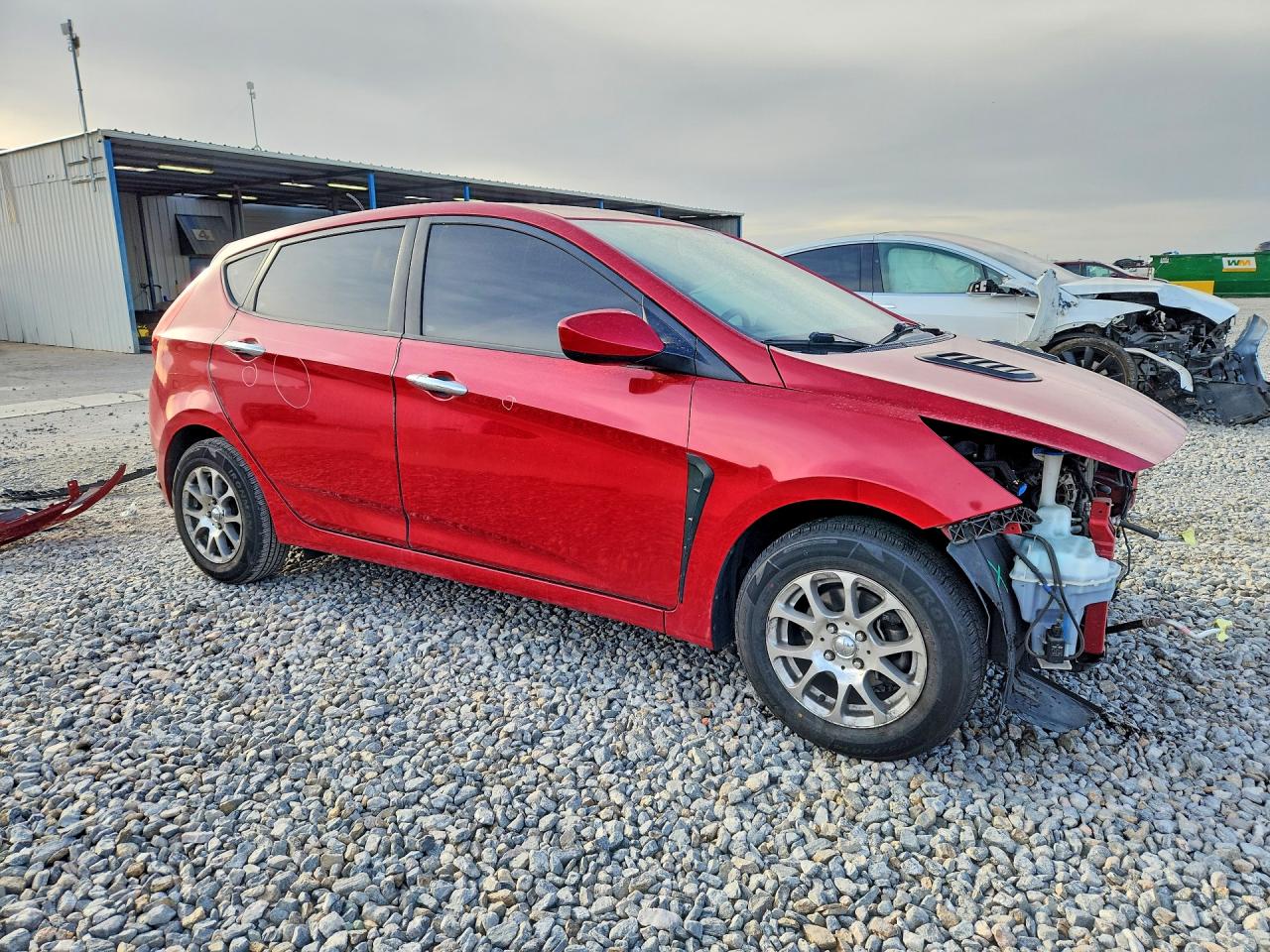2015 Hyundai Accent Gs Красный vin: KMHCT5AEXFU206855