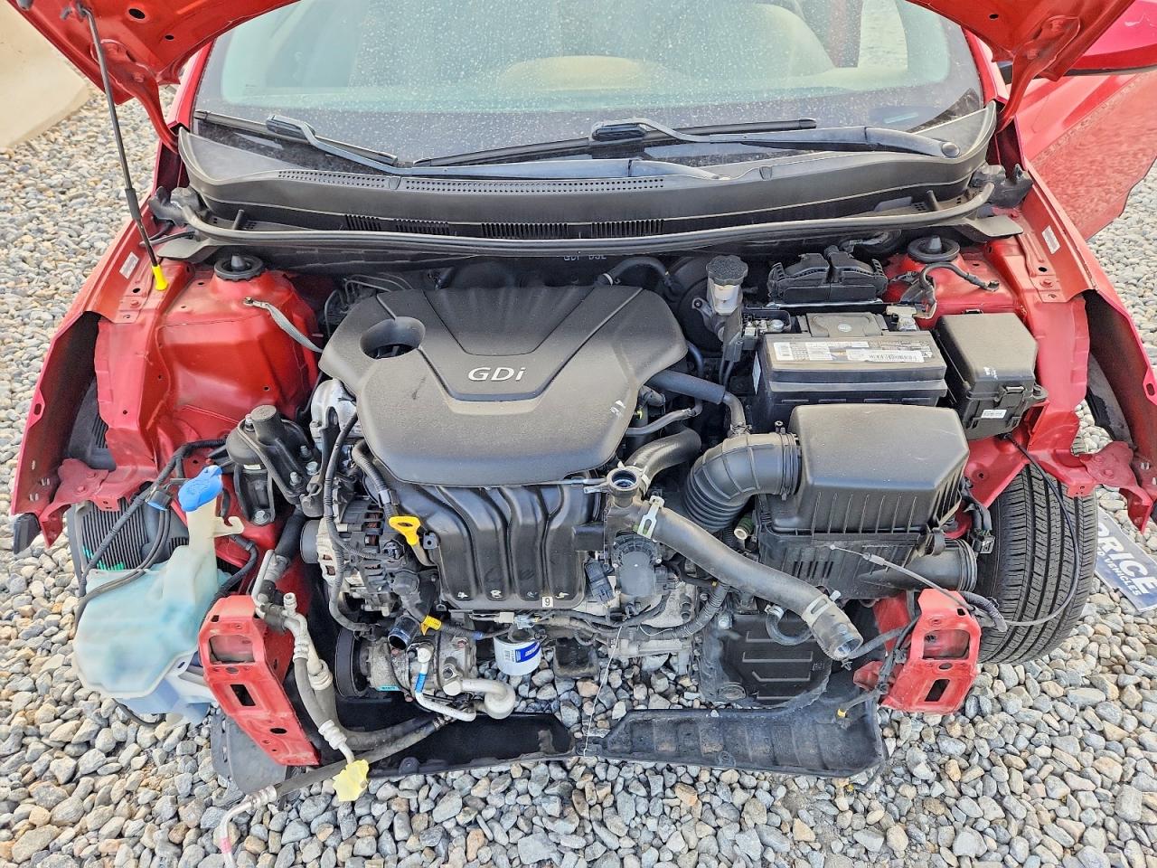 2015 Hyundai Accent Gs Красный vin: KMHCT5AEXFU206855