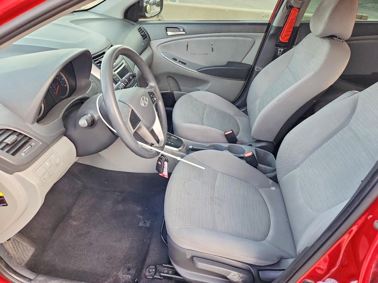 2015 Hyundai Accent Gs Красный vin: KMHCT5AEXFU206855