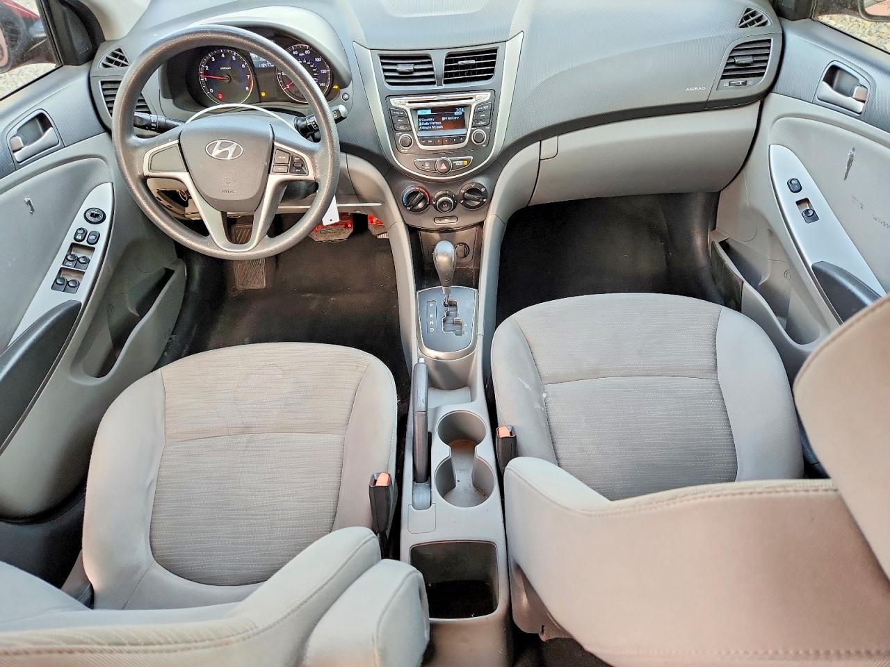 2015 Hyundai Accent Gs Красный vin: KMHCT5AEXFU206855