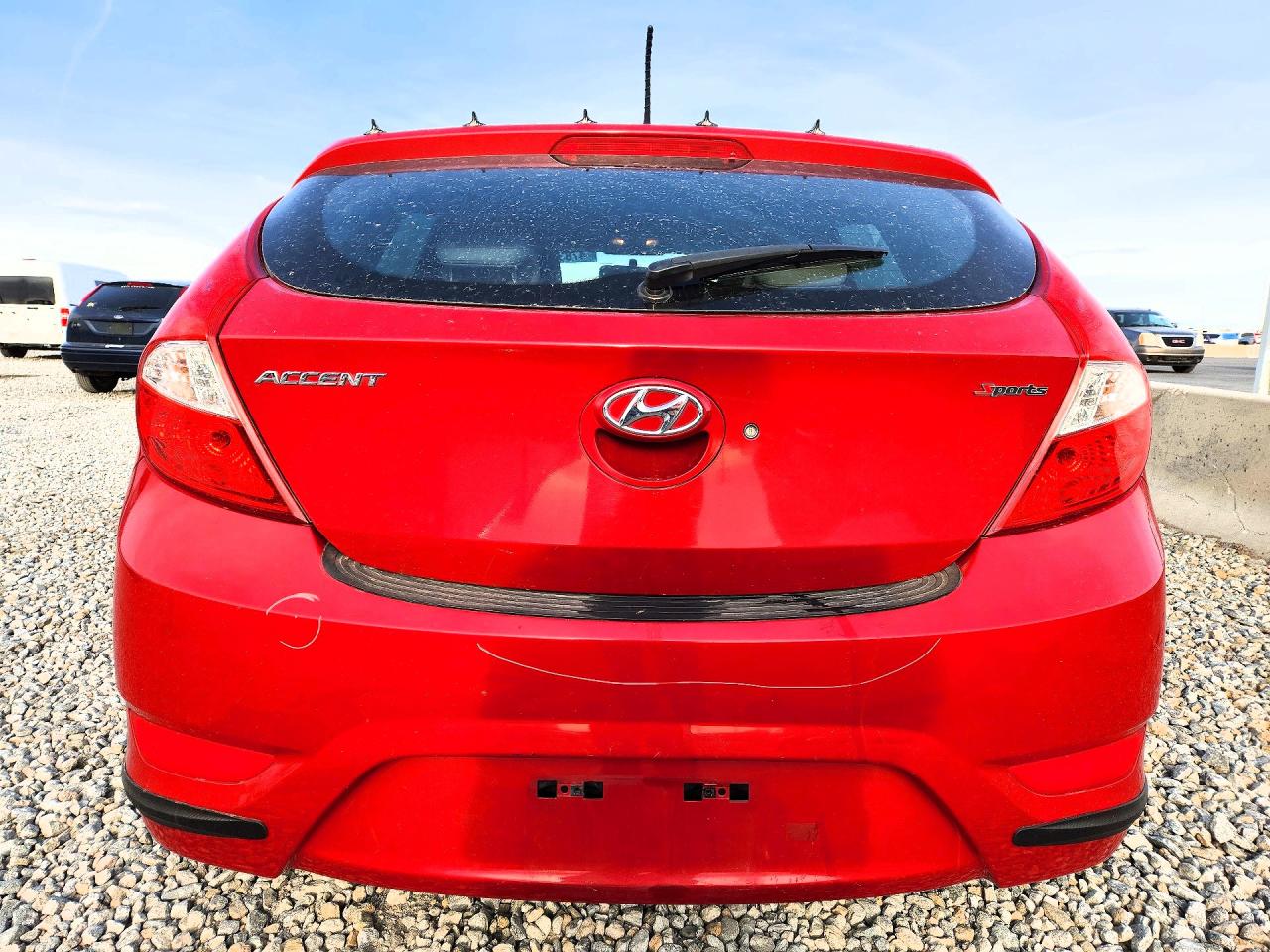 2015 Hyundai Accent Gs Красный vin: KMHCT5AEXFU206855
