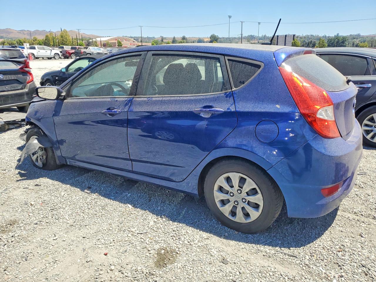 2016 Hyundai Accent Se Blue vin: KMHCT5AEXGU291990