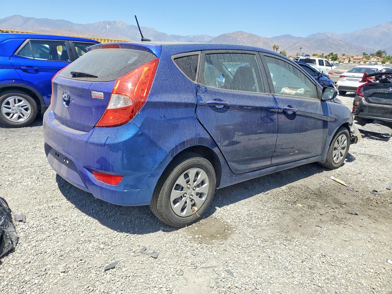 2016 Hyundai Accent Se Blue vin: KMHCT5AEXGU291990