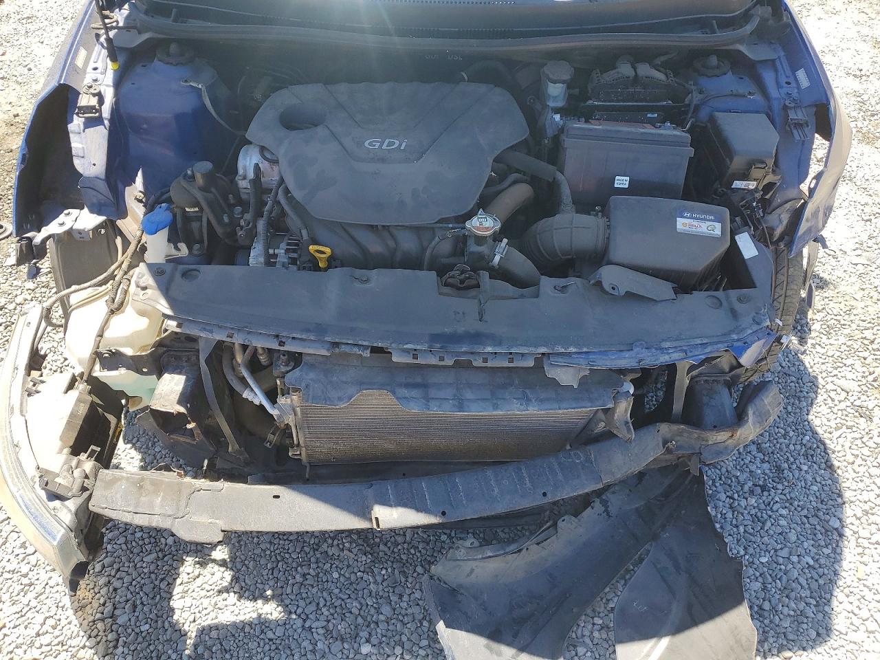 2016 Hyundai Accent Se Blue vin: KMHCT5AEXGU291990