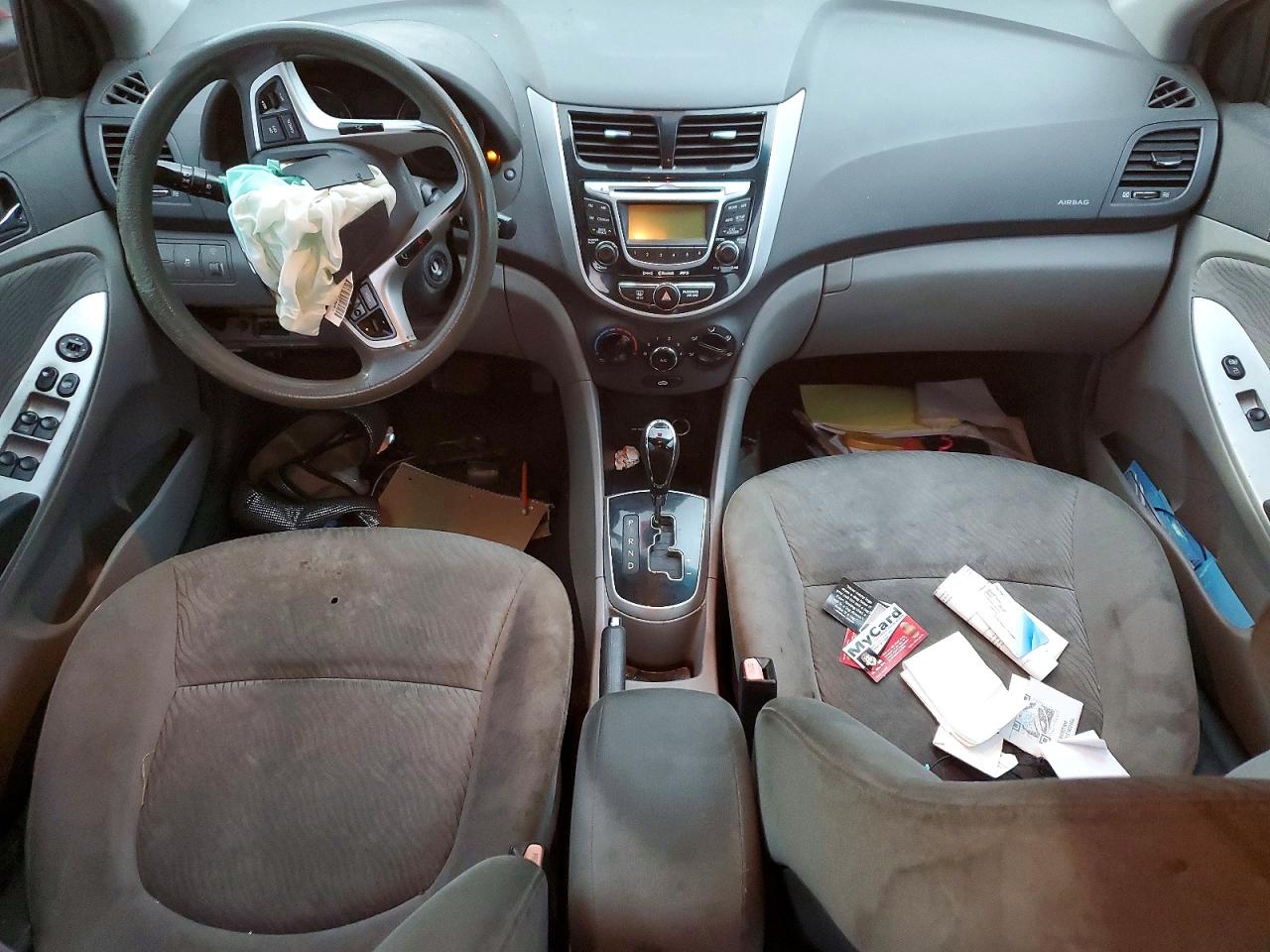 2012 Hyundai Accent Gls Красный vin: KMHCU4AE0CU055351