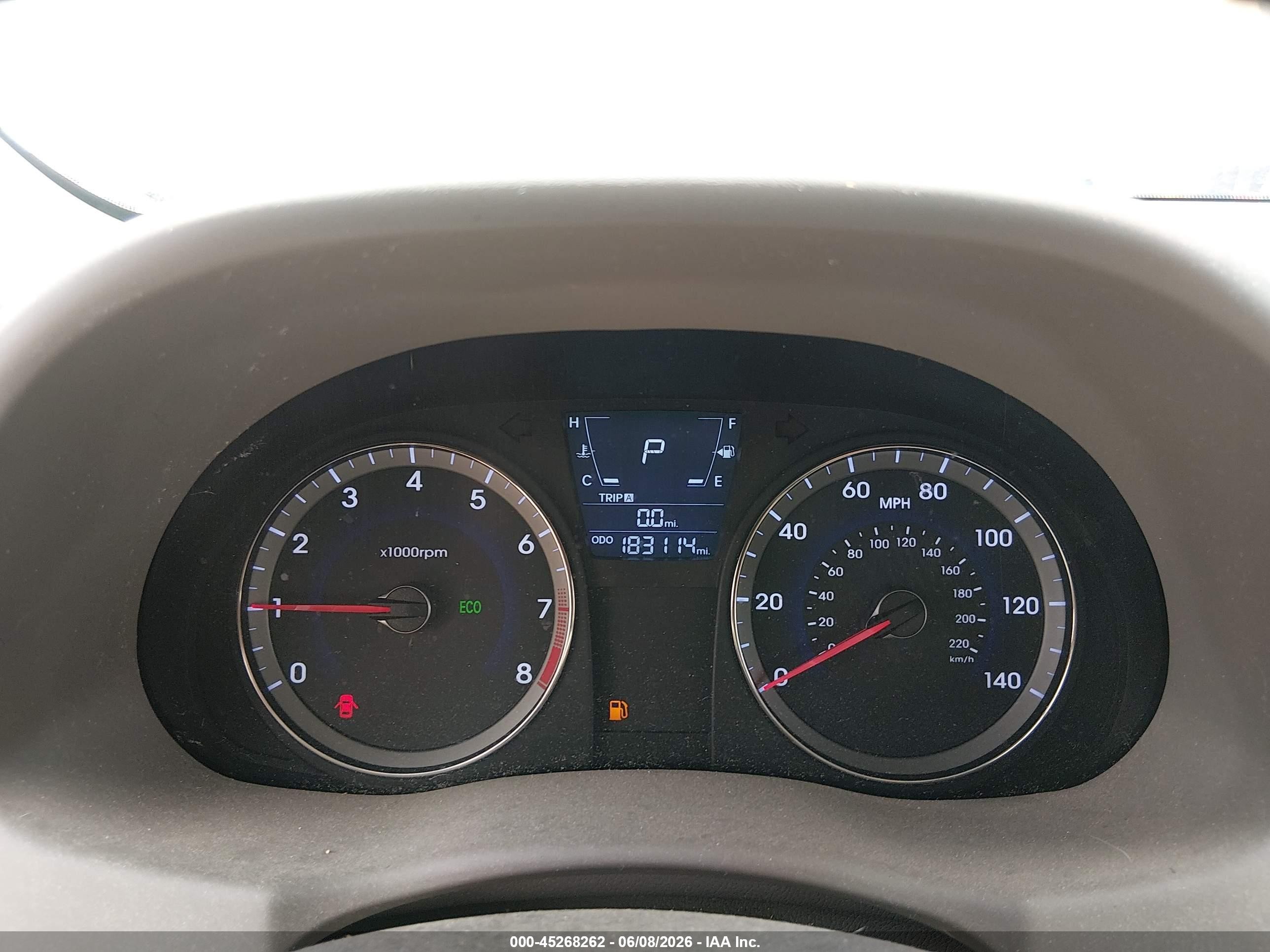 2012 Hyundai Accent Gls White vin: KMHCU4AE0CU184383