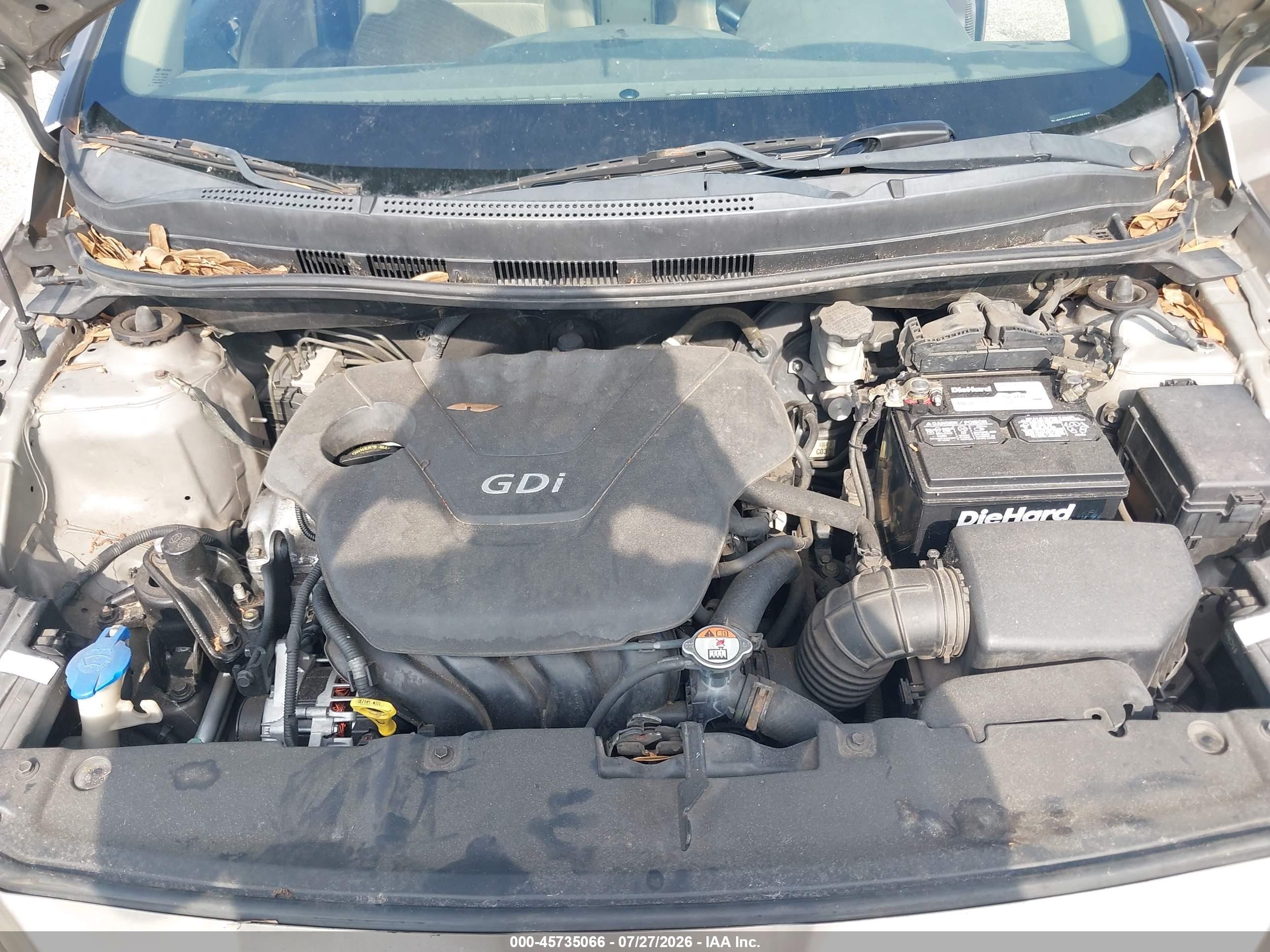 2012 Hyundai Accent Gls Beige vin: KMHCU4AE0CU196453