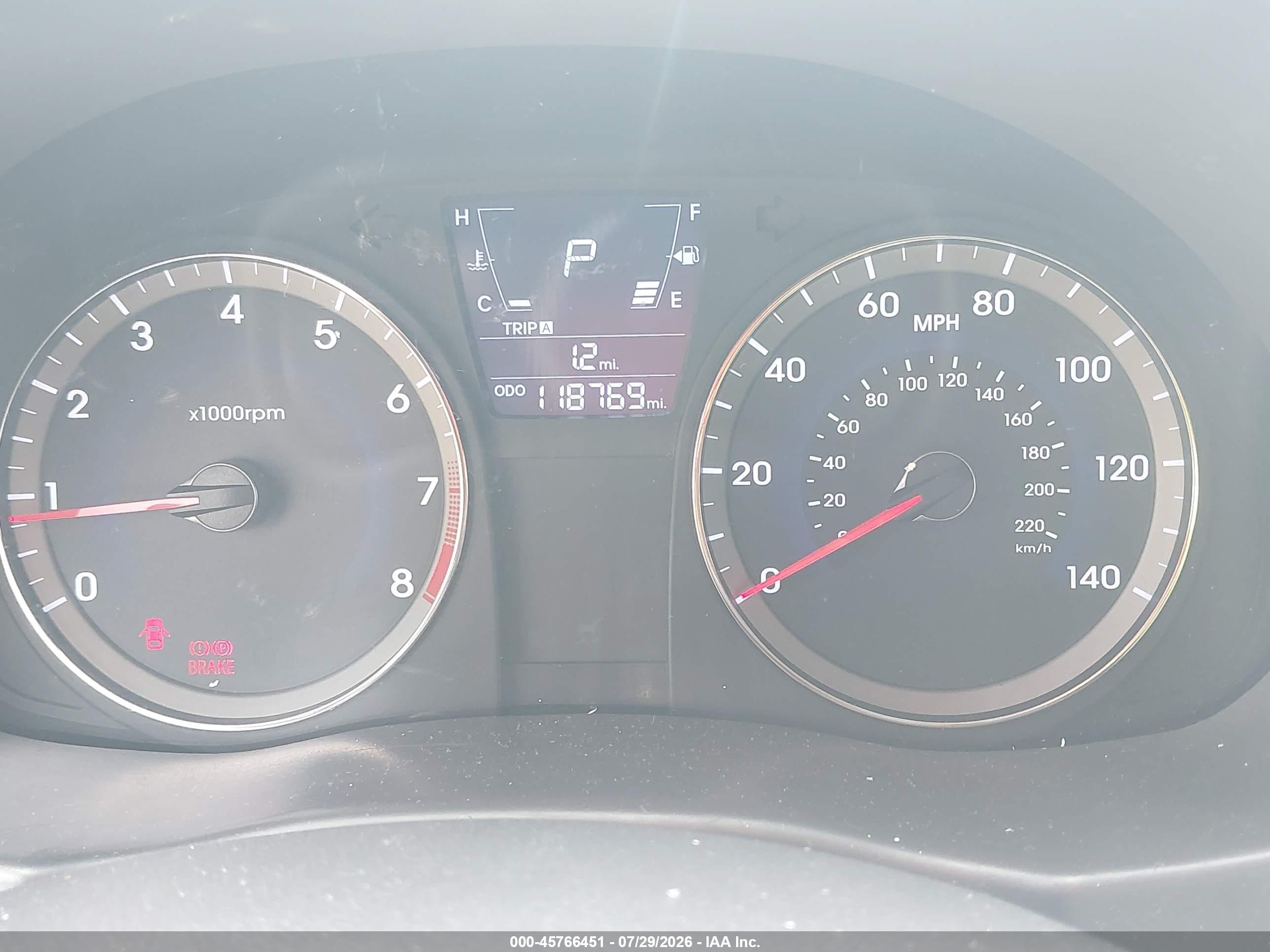 2012 Hyundai Accent Gls Blue vin: KMHCU4AE0CU247644