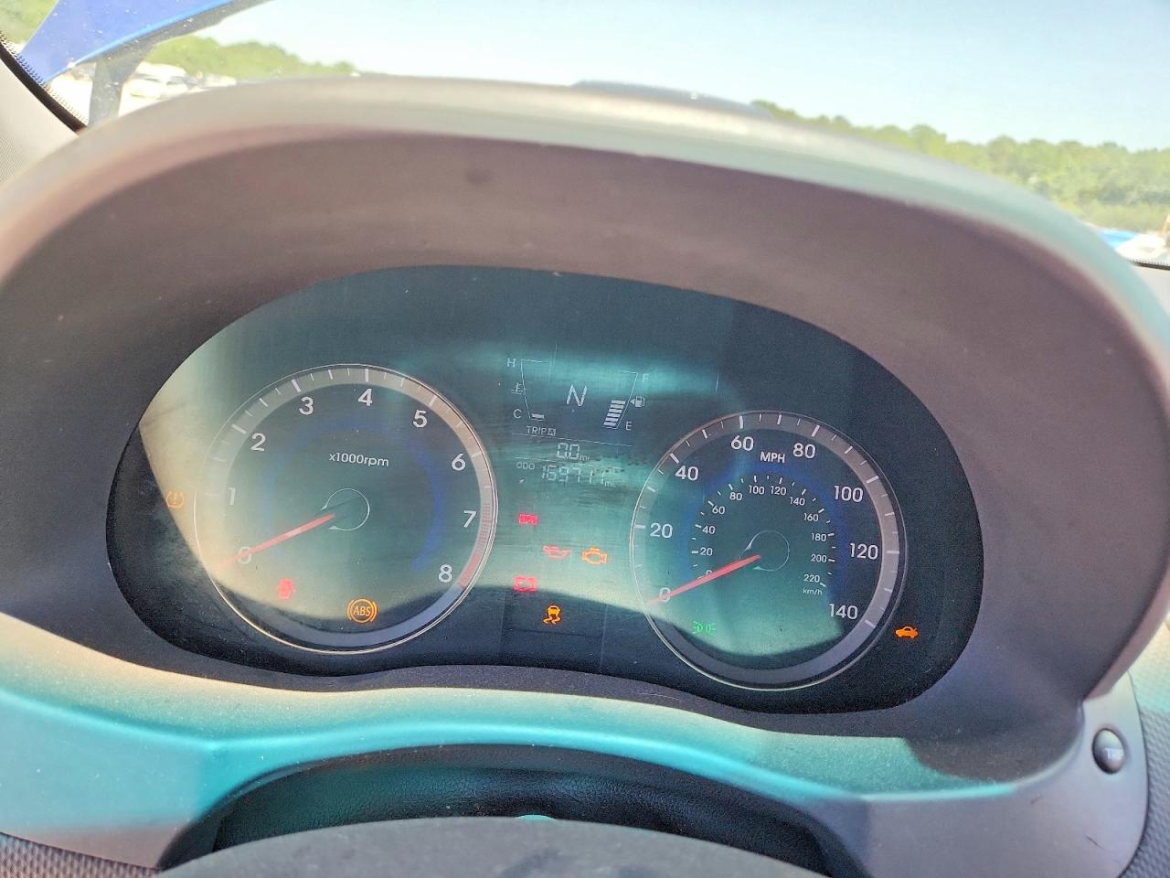 2013 Hyundai Accent Gls Blue vin: KMHCU4AE0DU313255