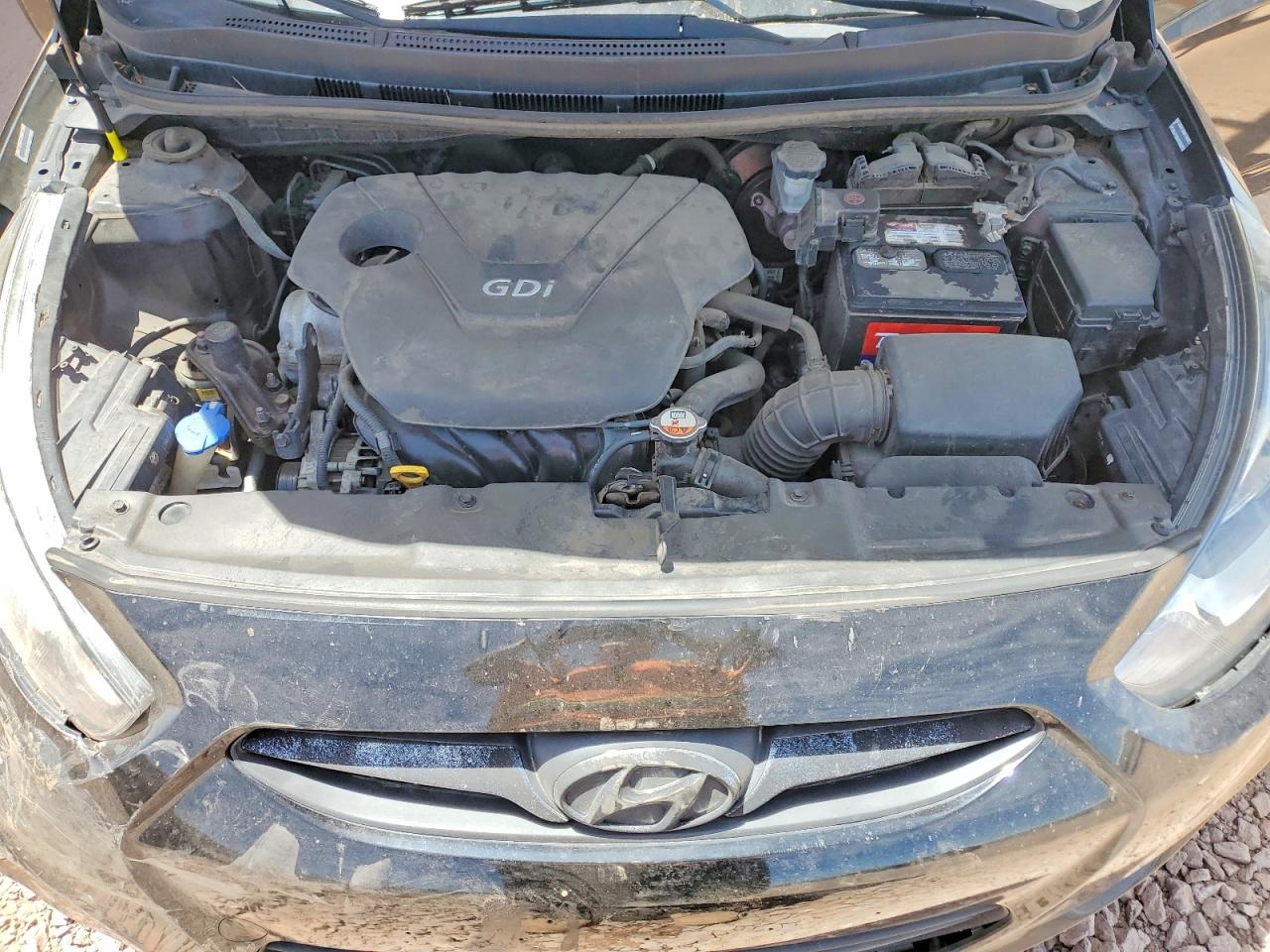 2013 Hyundai Accent Gls Черный vin: KMHCU4AE0DU574854