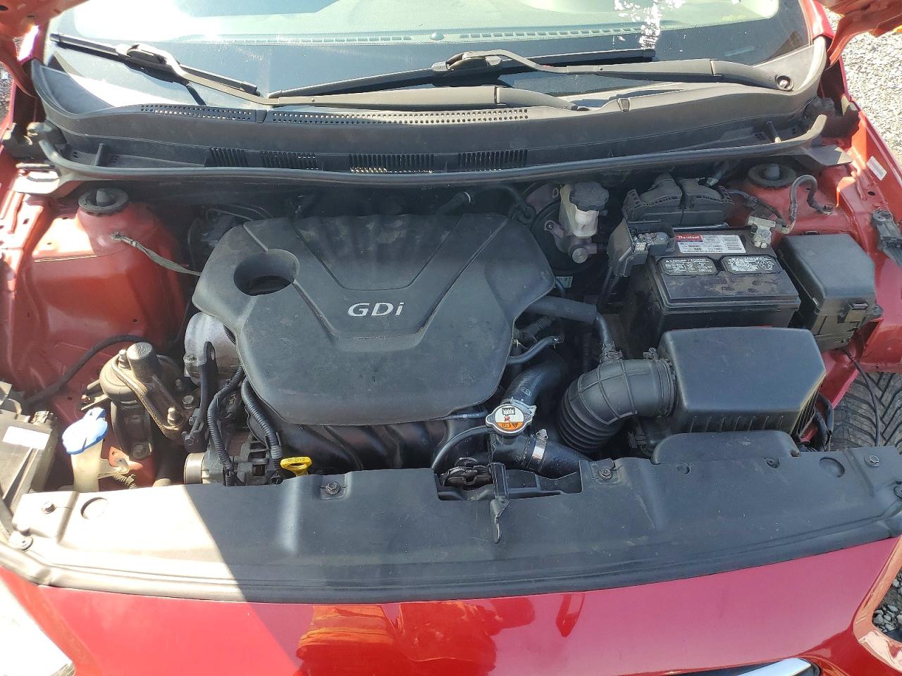 2015 Hyundai Accent Gls Red vin: KMHCU4AE0FU822555
