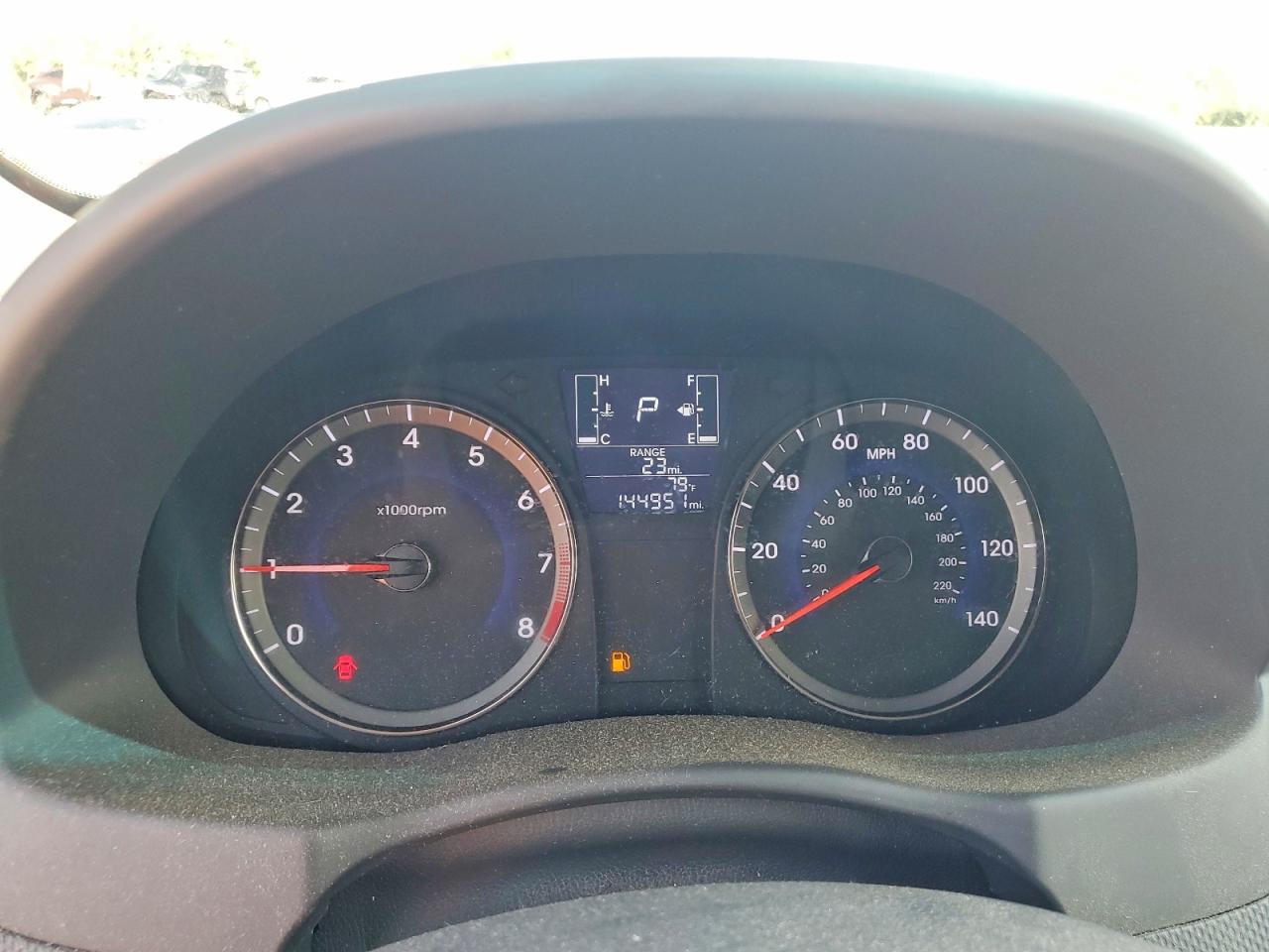 2015 Hyundai Accent Gls Red vin: KMHCU4AE0FU822555