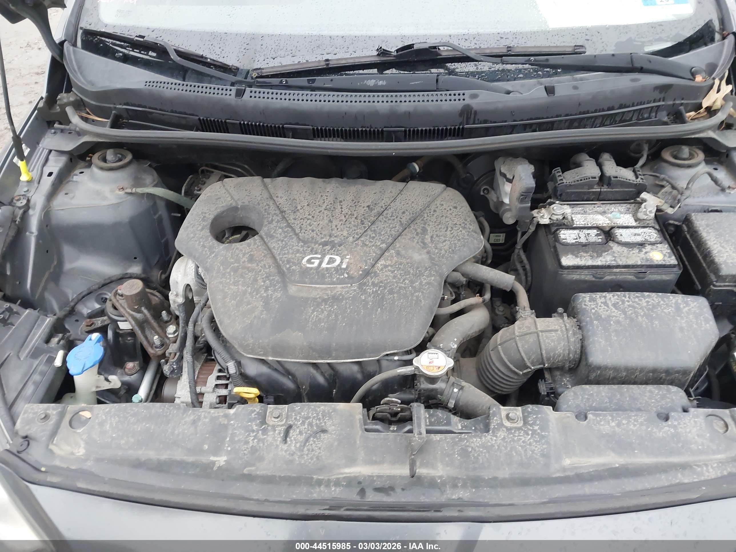 2012 Hyundai Accent Gls Gray vin: KMHCU4AE1CU239228
