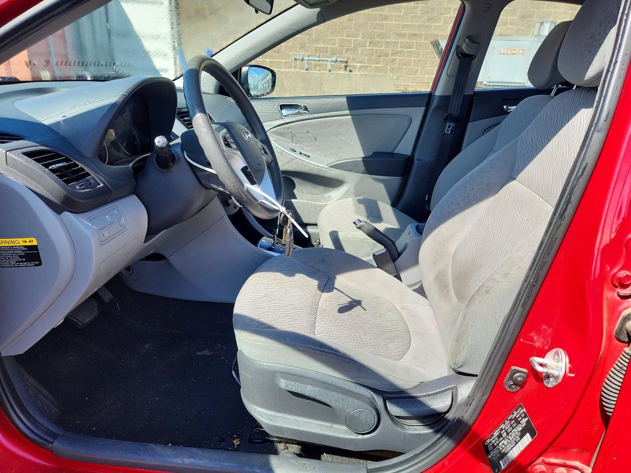 2013 Hyundai Accent Gls Red vin: KMHCU4AE1DU319257