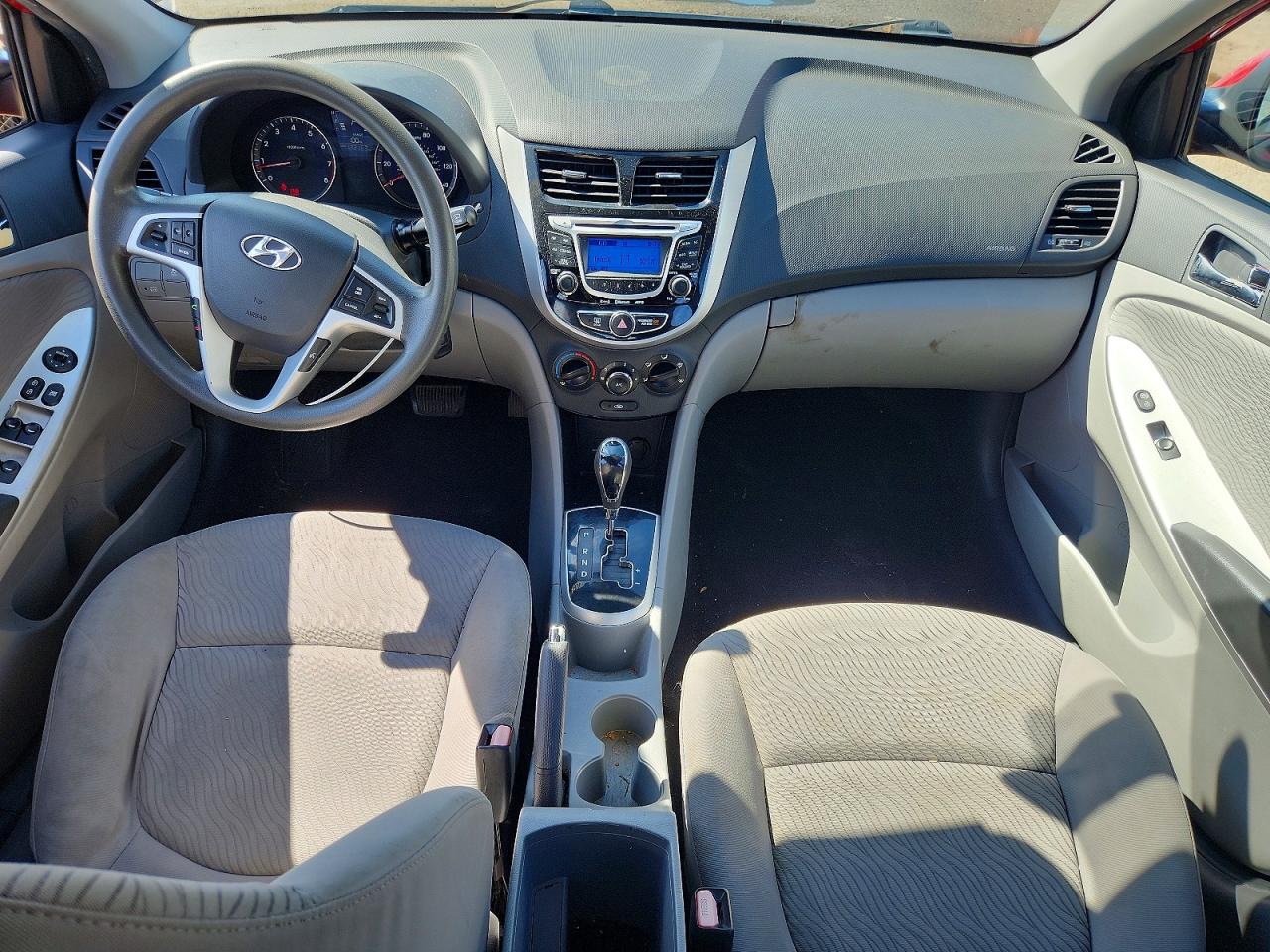 2013 Hyundai Accent Gls Red vin: KMHCU4AE1DU319257