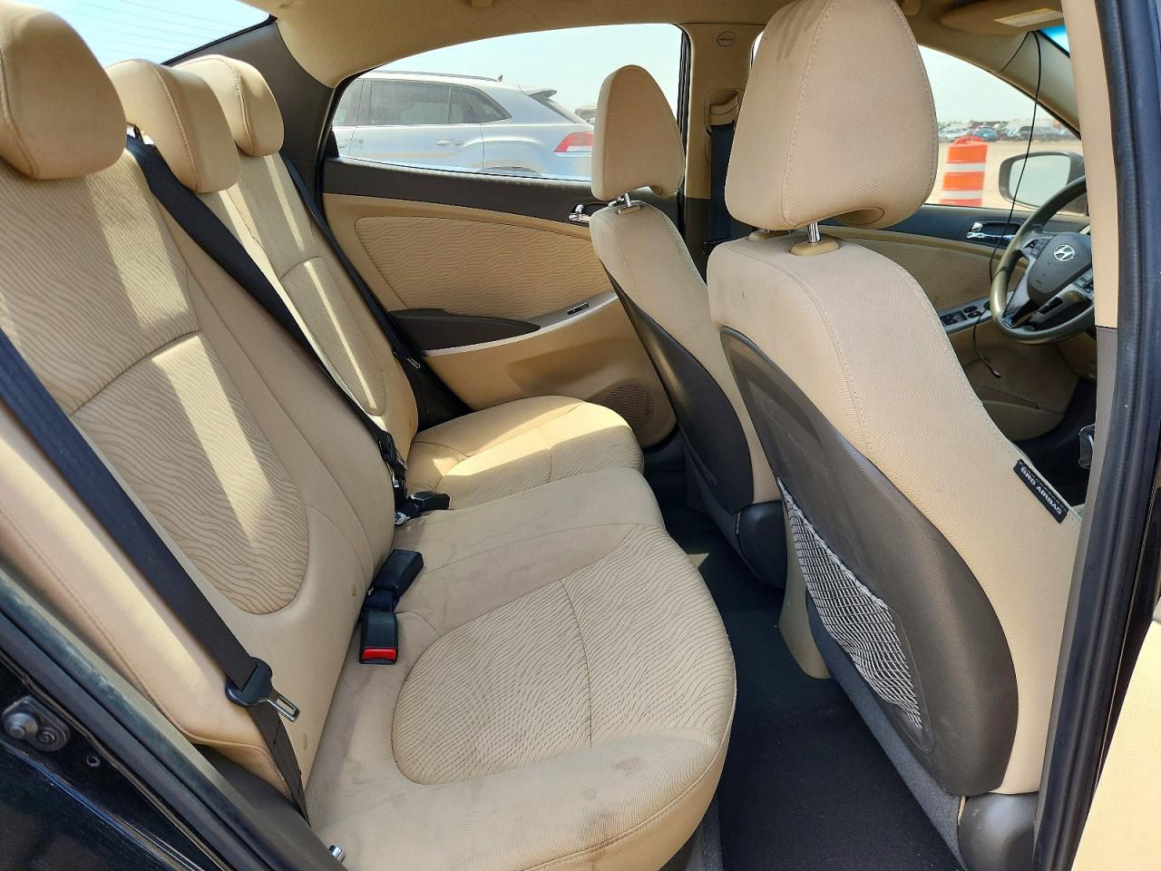 2013 Hyundai Accent Gls Black vin: KMHCU4AE1DU441830