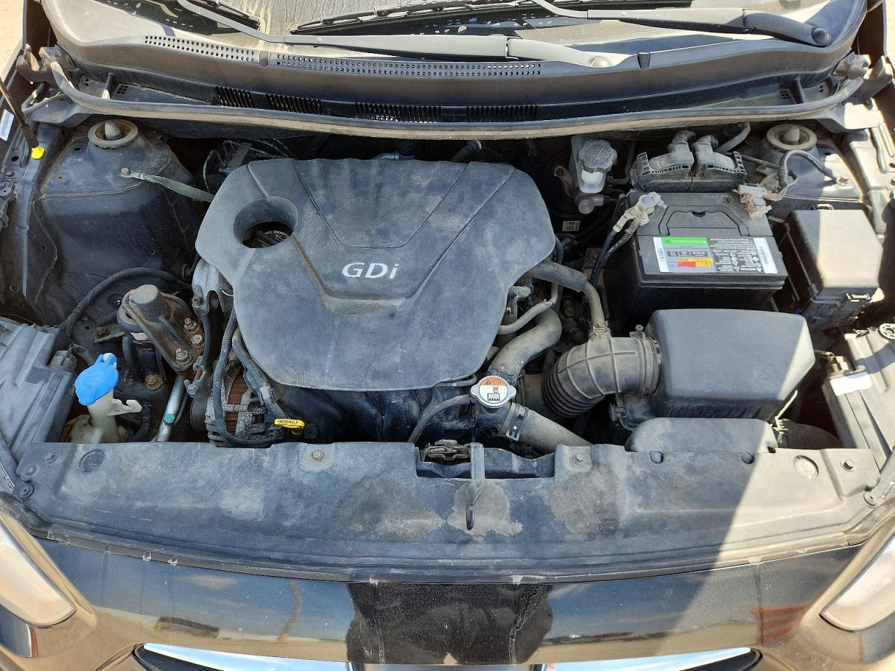 2013 Hyundai Accent Gls Black vin: KMHCU4AE1DU441830